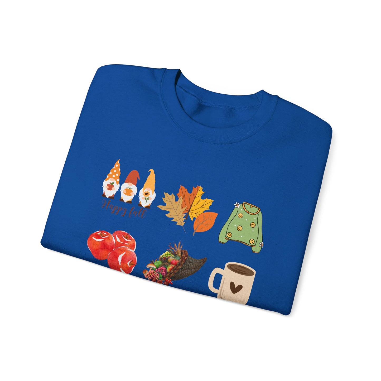 Fall Vibes Crewneck Sweatshirt - Cozy Autumn Unisex Blend for Cool Days and Thanksgiving, Give a gift or keep for yourself, printed in Canada