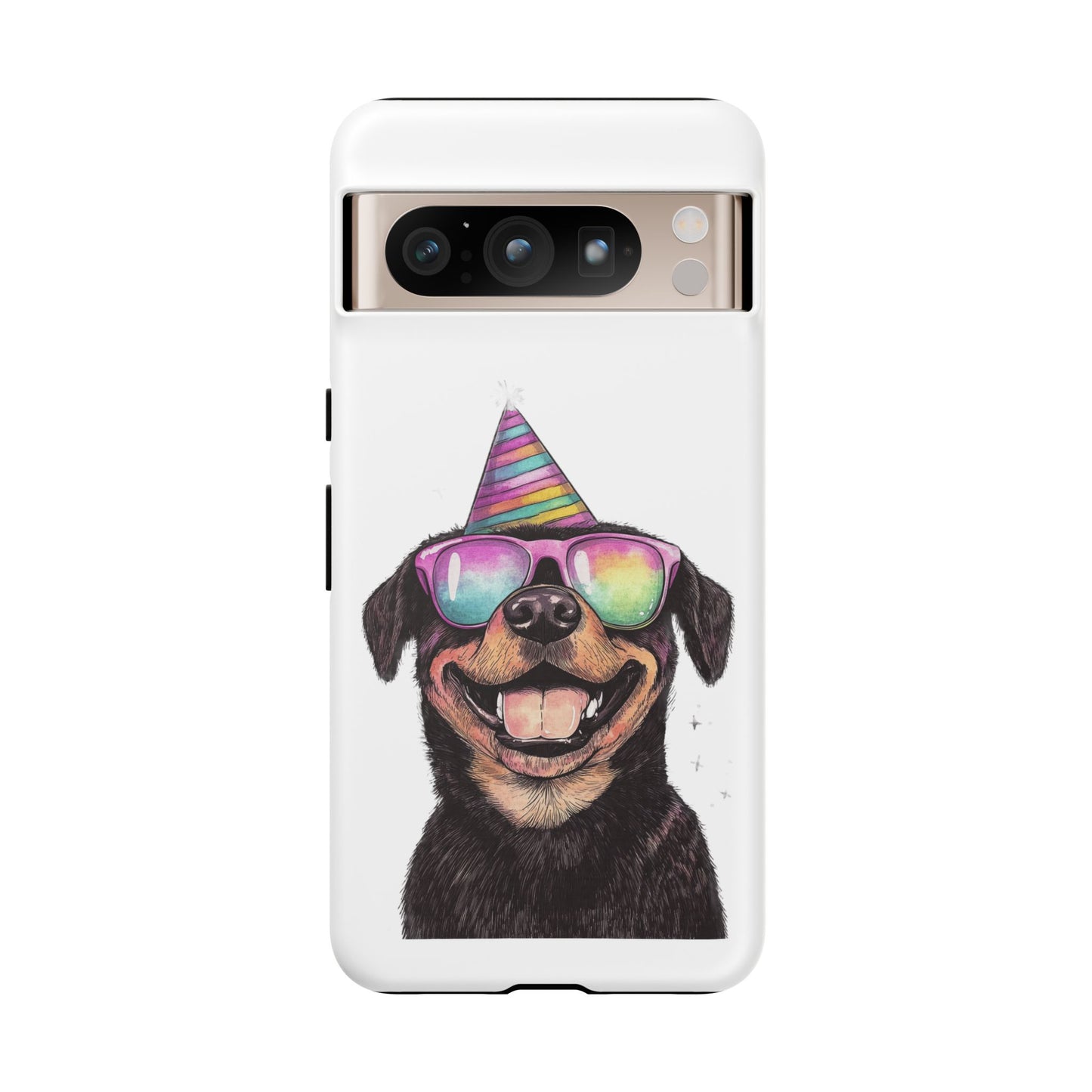 Funny Dog Phone Case, Pet Lover Gift, Rottweiler Case, Birthday Gift, Cute Dog Accessory