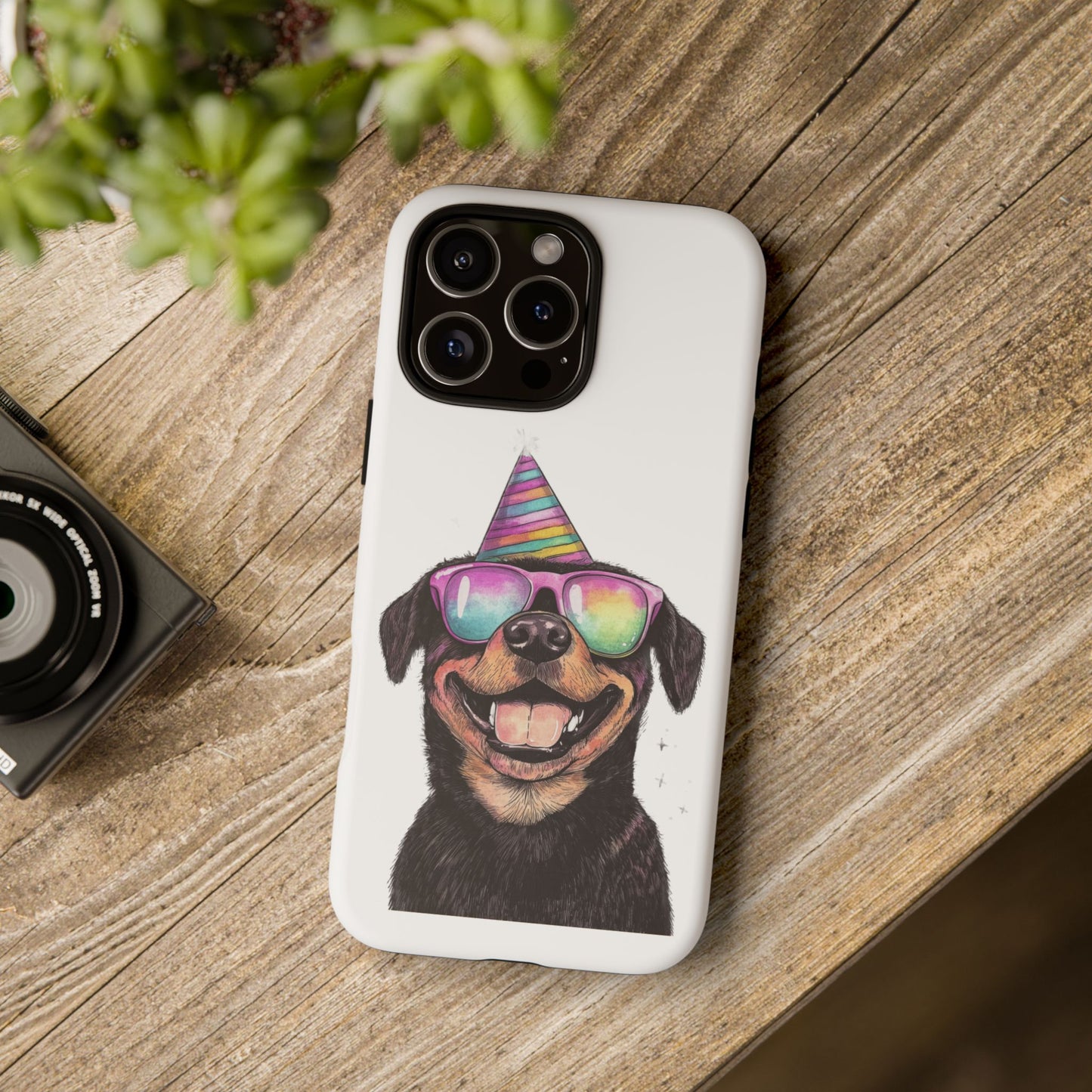 Funny Dog Phone Case, Pet Lover Gift, Rottweiler Case, Birthday Gift, Cute Dog Accessory