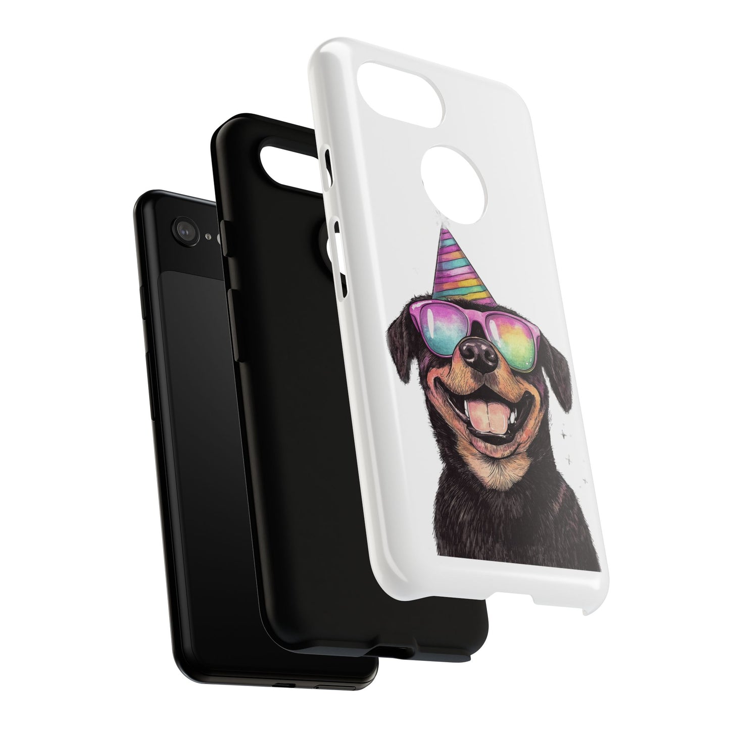 Funny Dog Phone Case, Pet Lover Gift, Rottweiler Case, Birthday Gift, Cute Dog Accessory