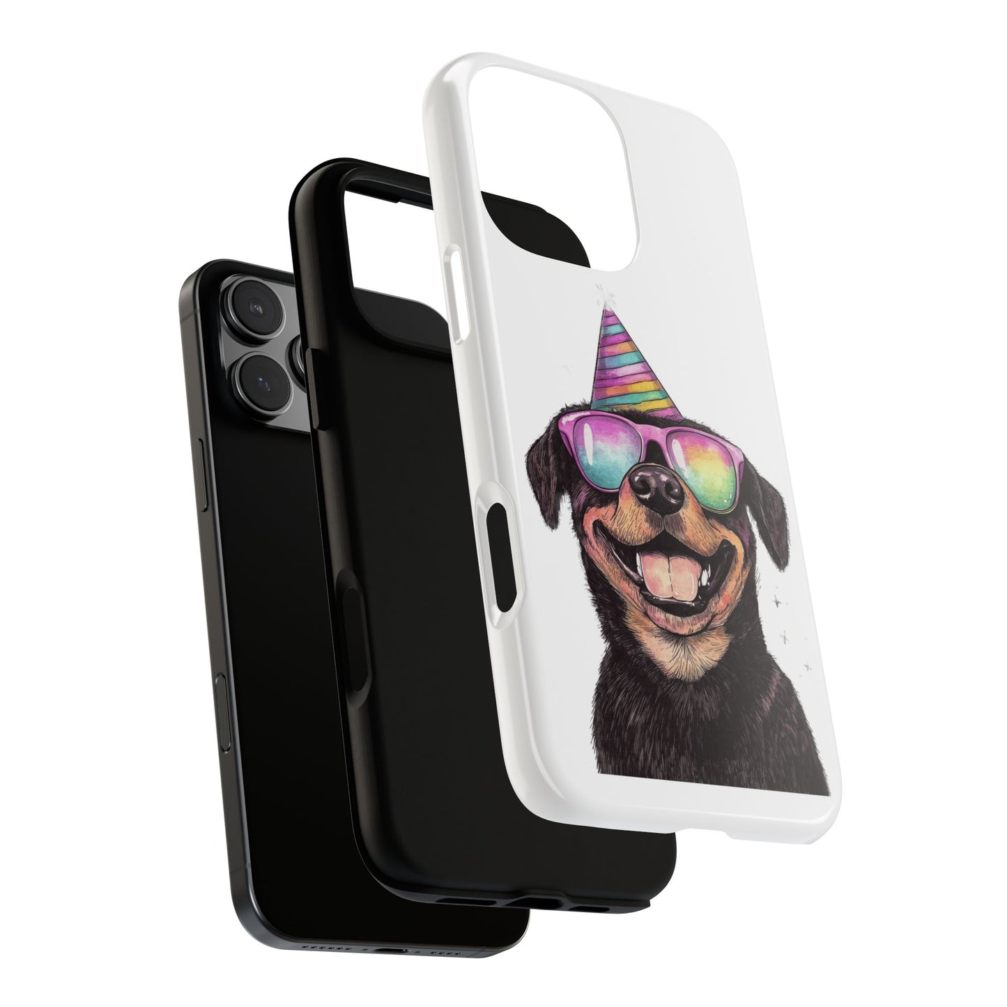 Funny Dog Phone Case, Pet Lover Gift, Rottweiler Case, Birthday Gift, Cute Dog Accessory