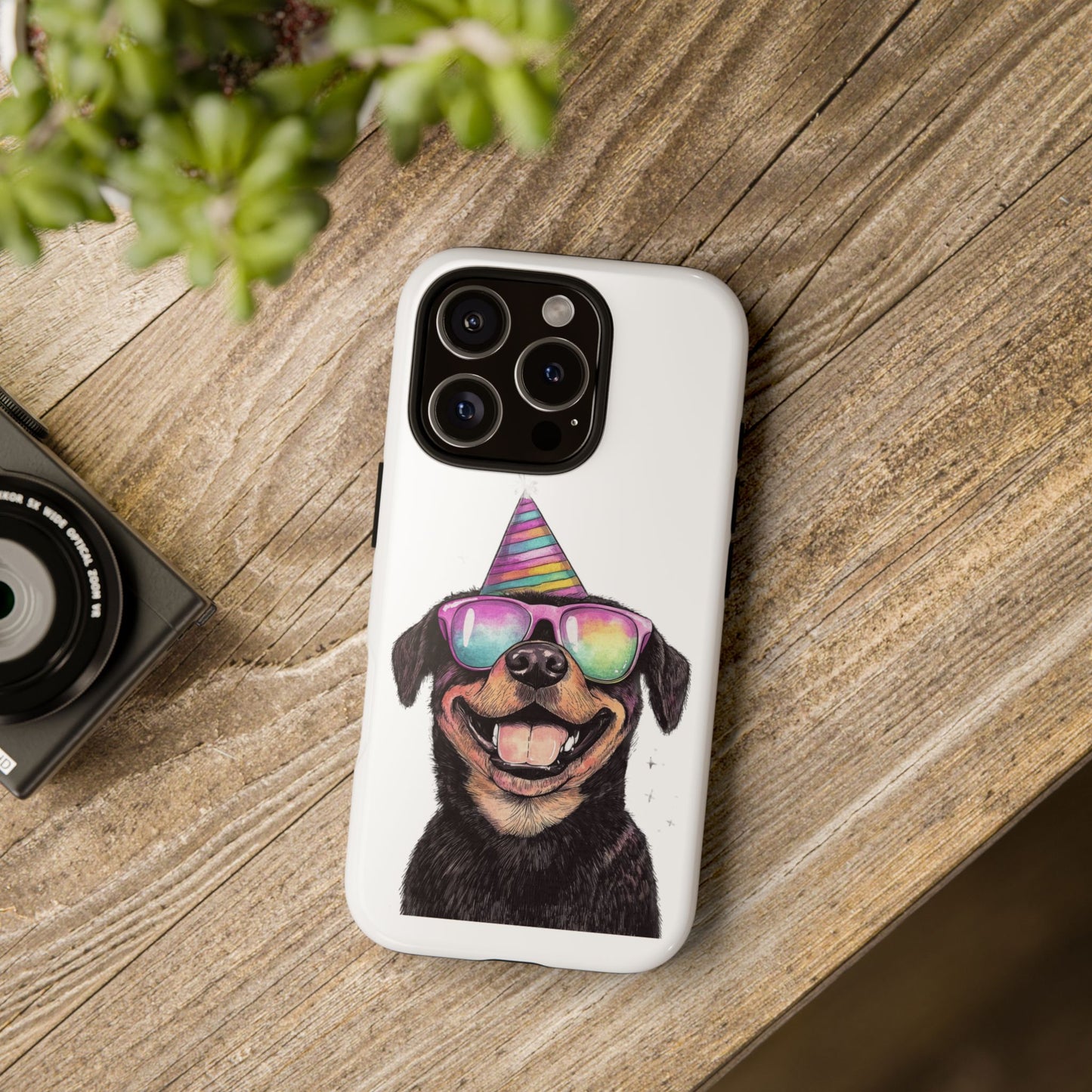 Funny Dog Phone Case, Pet Lover Gift, Rottweiler Case, Birthday Gift, Cute Dog Accessory