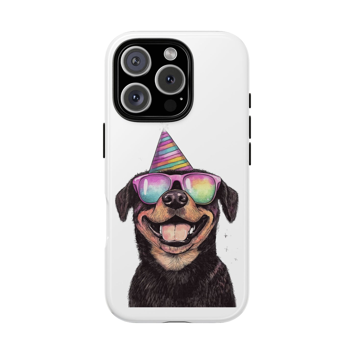 Funny Dog Phone Case, Pet Lover Gift, Rottweiler Case, Birthday Gift, Cute Dog Accessory