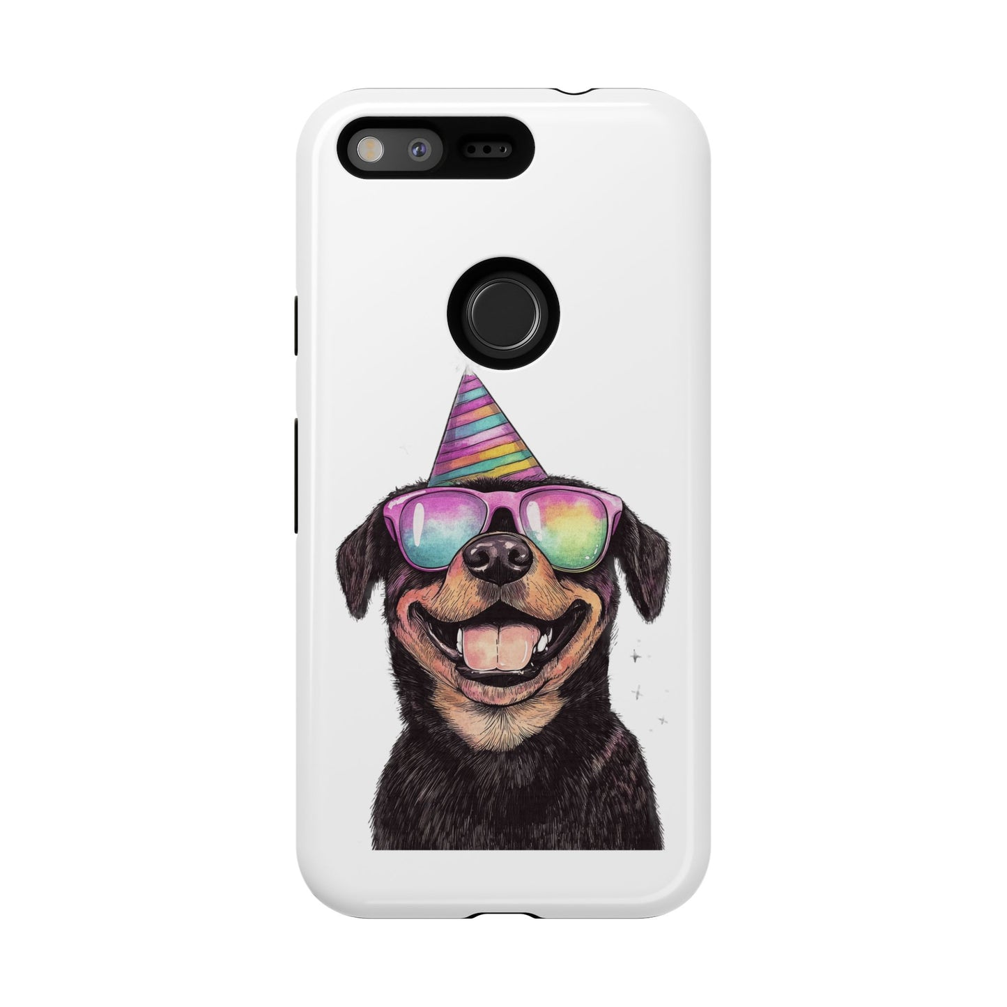 Funny Dog Phone Case, Pet Lover Gift, Rottweiler Case, Birthday Gift, Cute Dog Accessory