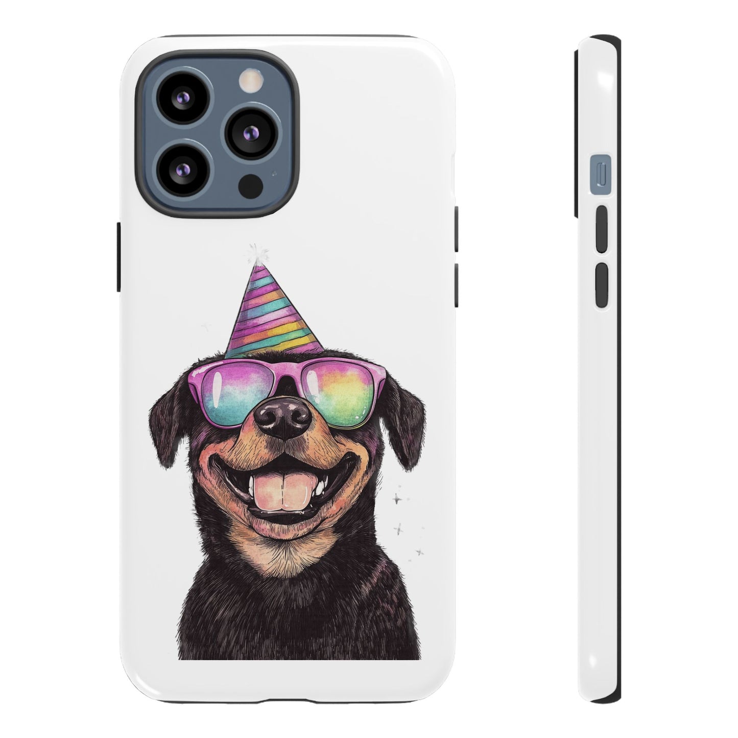 Funny Dog Phone Case, Pet Lover Gift, Rottweiler Case, Birthday Gift, Cute Dog Accessory