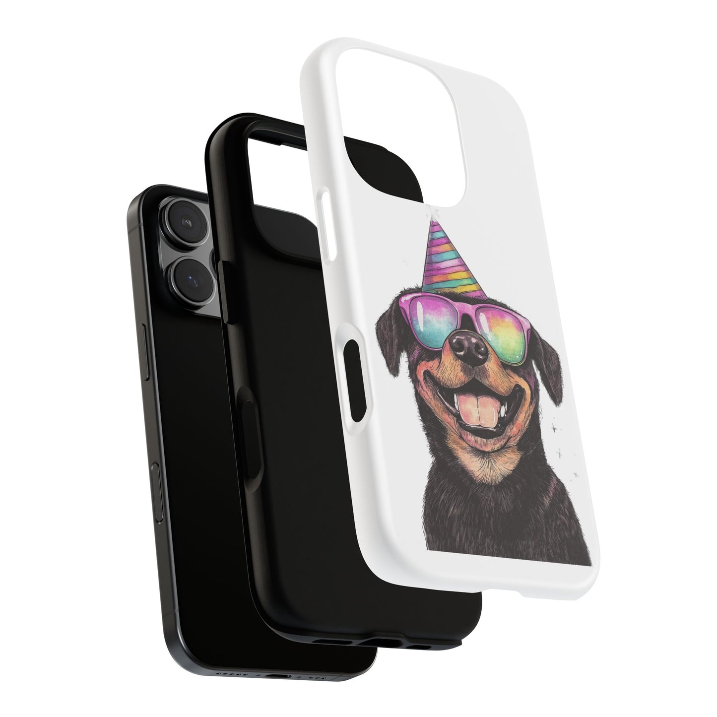 Funny Dog Phone Case, Pet Lover Gift, Rottweiler Case, Birthday Gift, Cute Dog Accessory