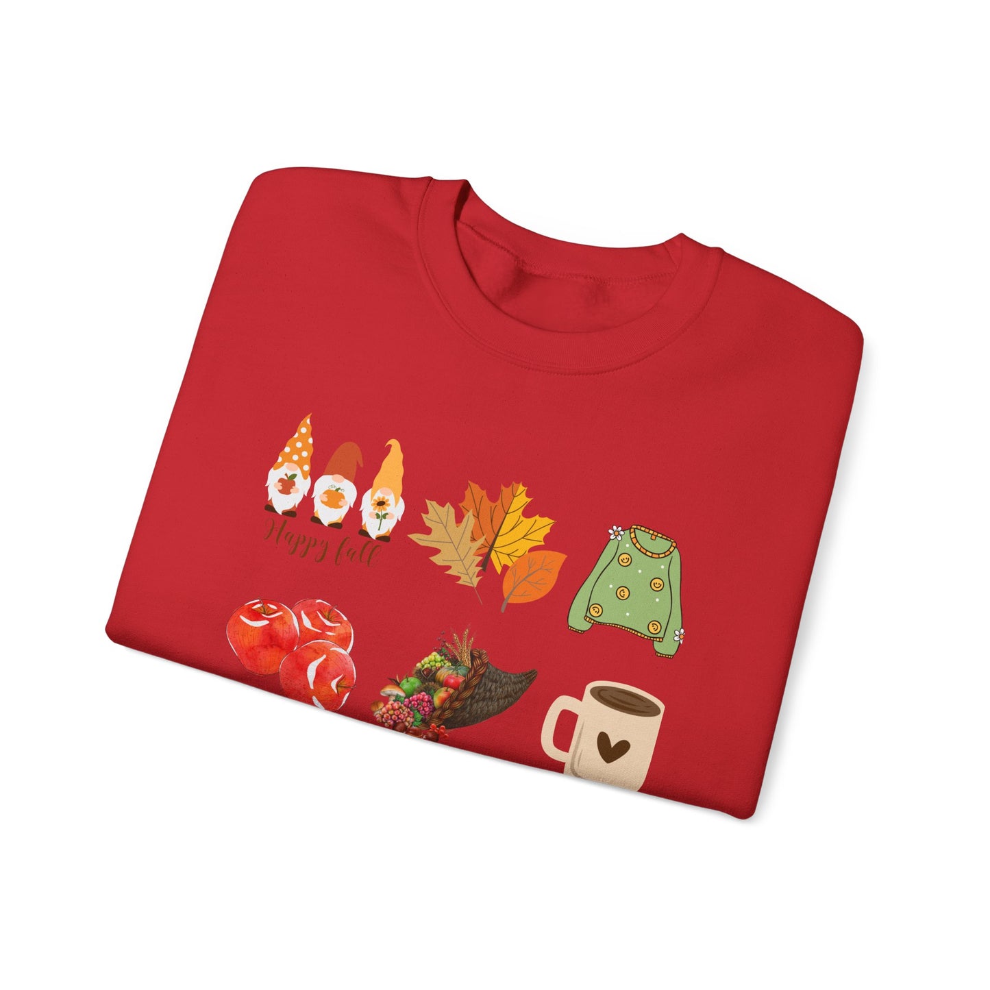 Fall Vibes Crewneck Sweatshirt - Cozy Autumn Unisex Blend for Cool Days and Thanksgiving, Give a gift or keep for yourself, printed in Canada