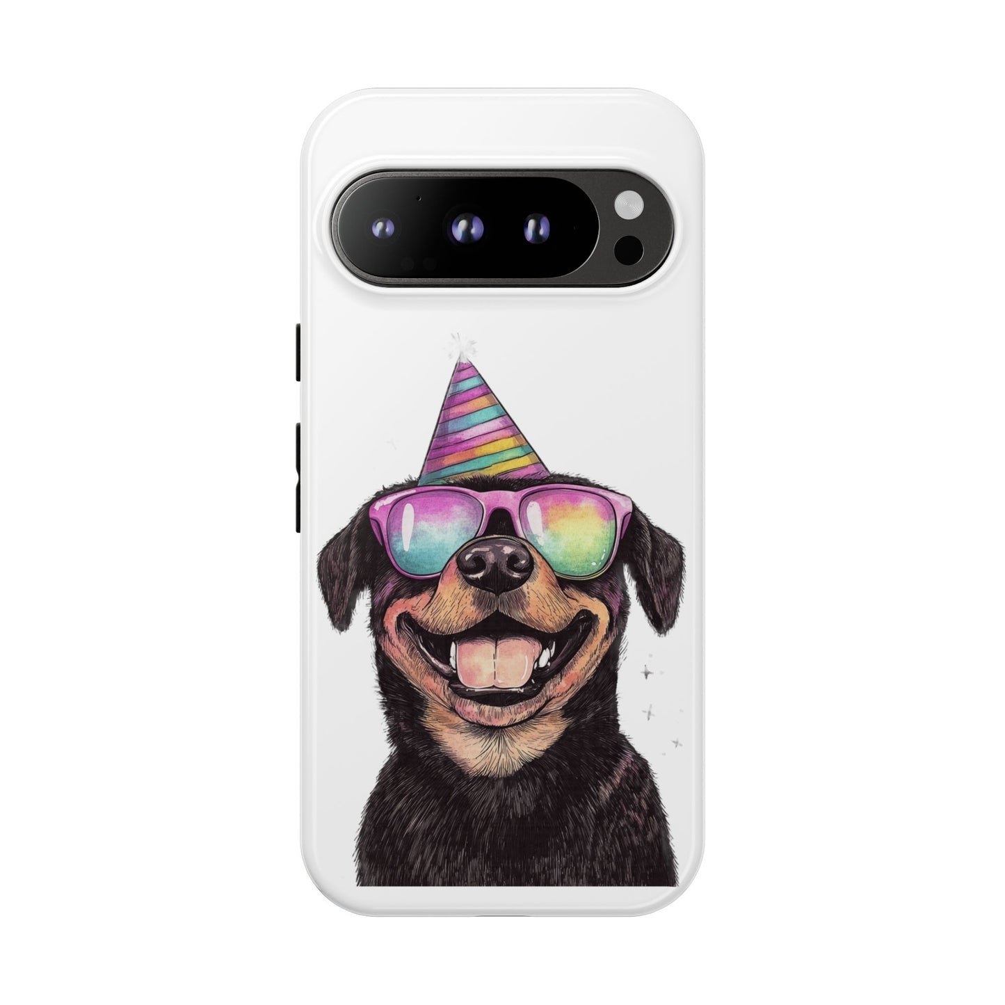 Funny Dog Phone Case, Pet Lover Gift, Rottweiler Case, Birthday Gift, Cute Dog Accessory