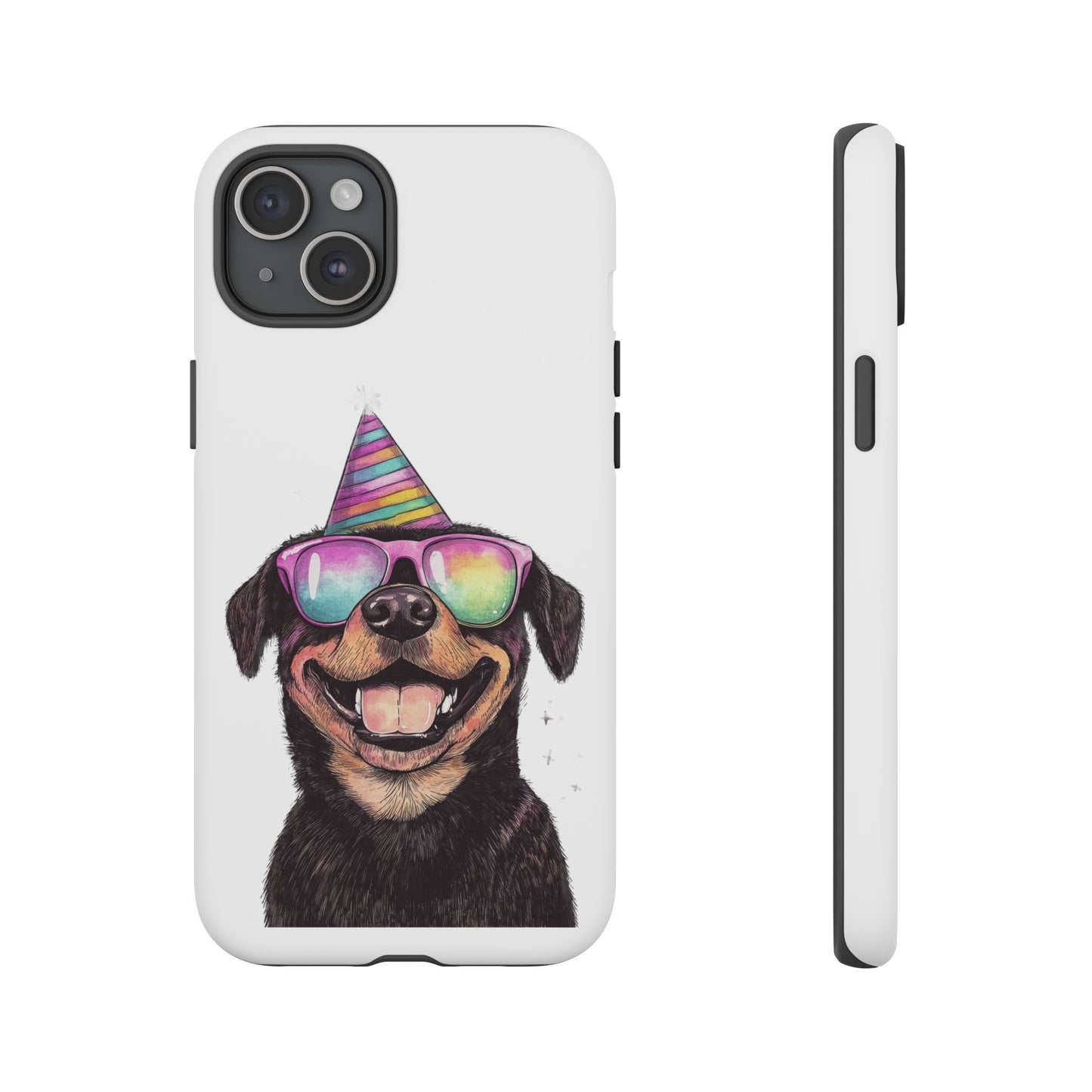 Funny Dog Phone Case, Pet Lover Gift, Rottweiler Case, Birthday Gift, Cute Dog Accessory