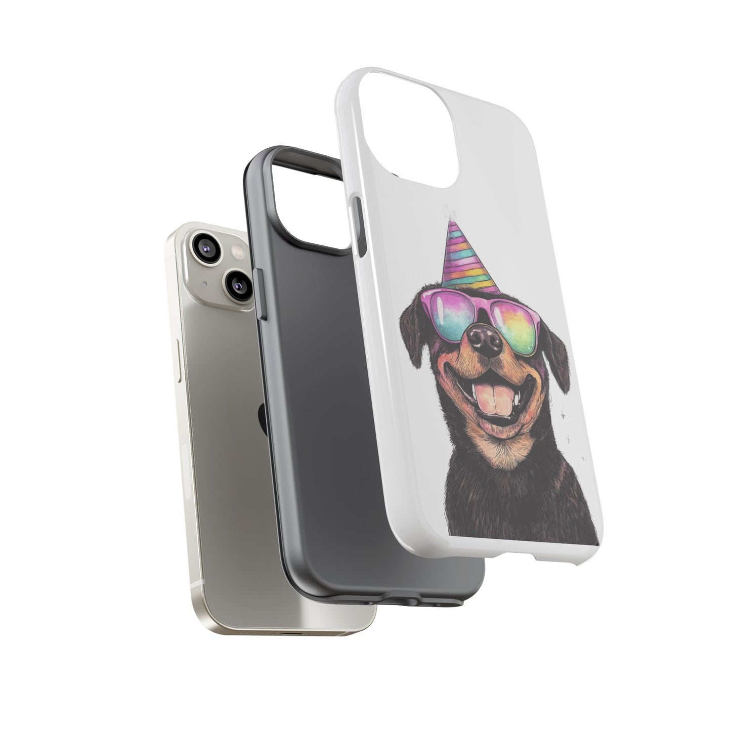 Funny Dog Phone Case, Pet Lover Gift, Rottweiler Case, Birthday Gift, Cute Dog Accessory