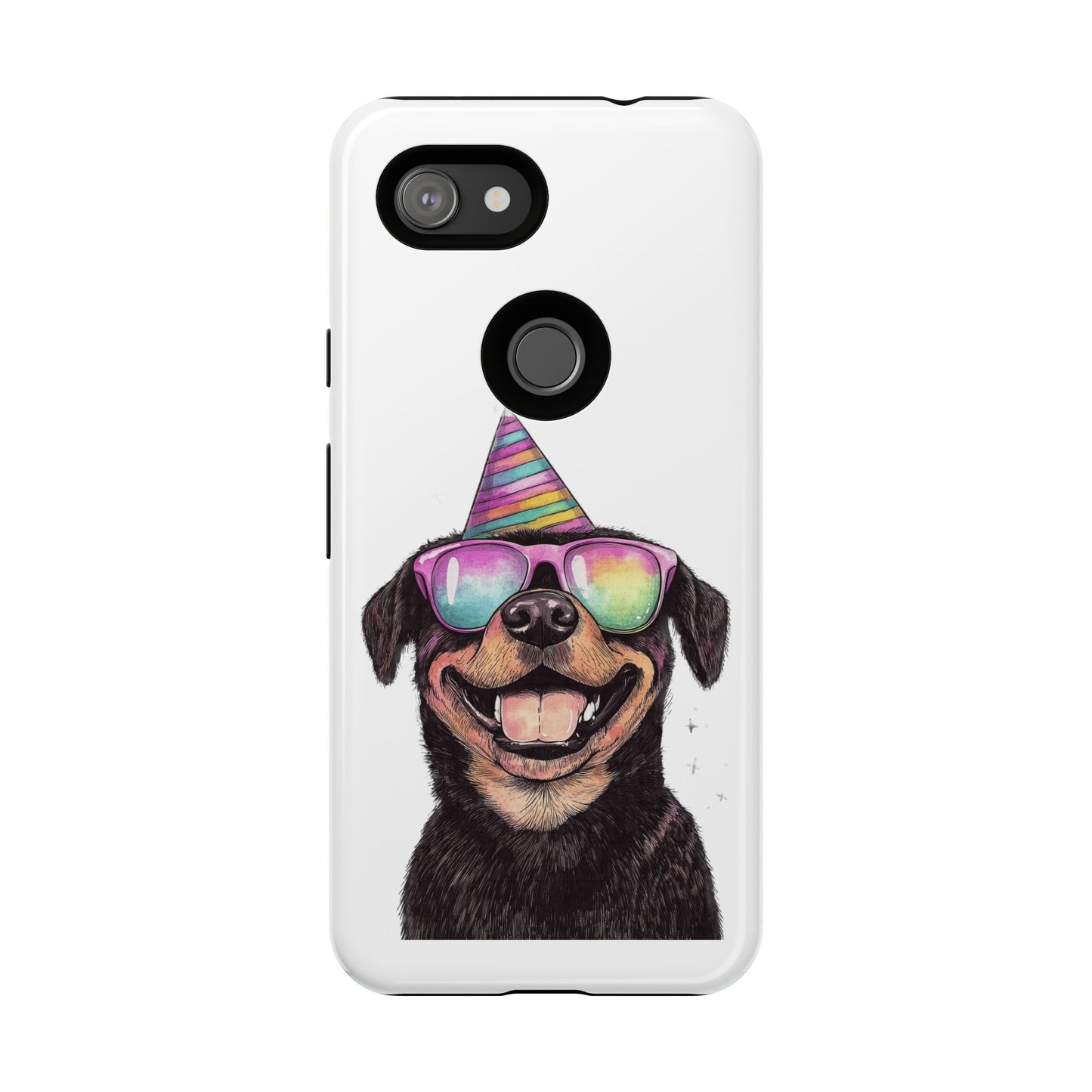 Funny Dog Phone Case, Pet Lover Gift, Rottweiler Case, Birthday Gift, Cute Dog Accessory