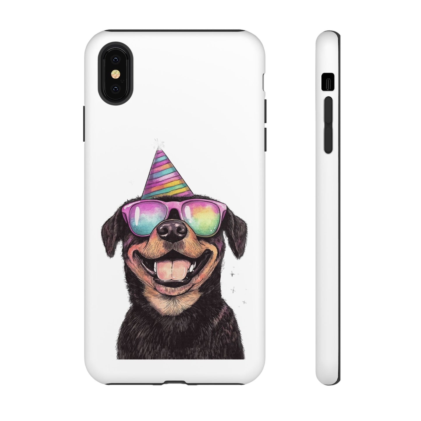 Funny Dog Phone Case, Pet Lover Gift, Rottweiler Case, Birthday Gift, Cute Dog Accessory
