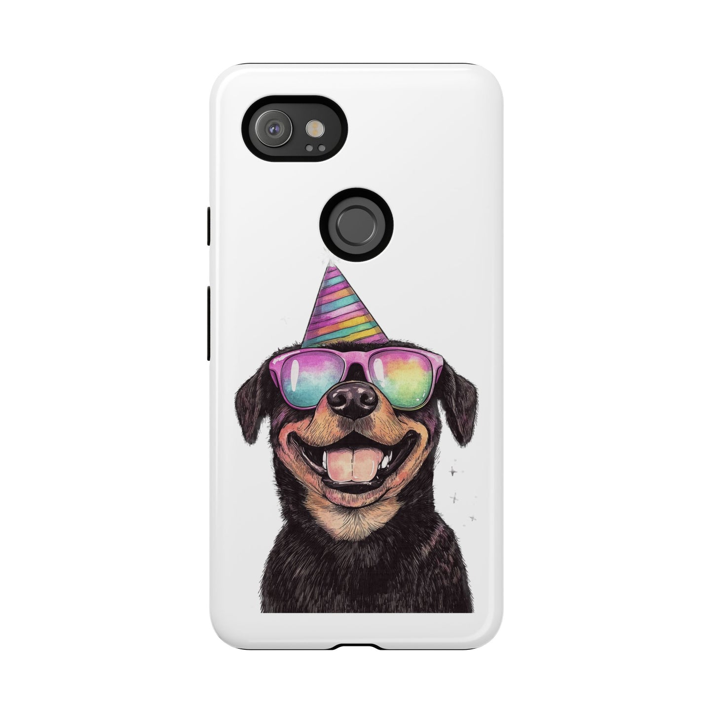Funny Dog Phone Case, Pet Lover Gift, Rottweiler Case, Birthday Gift, Cute Dog Accessory
