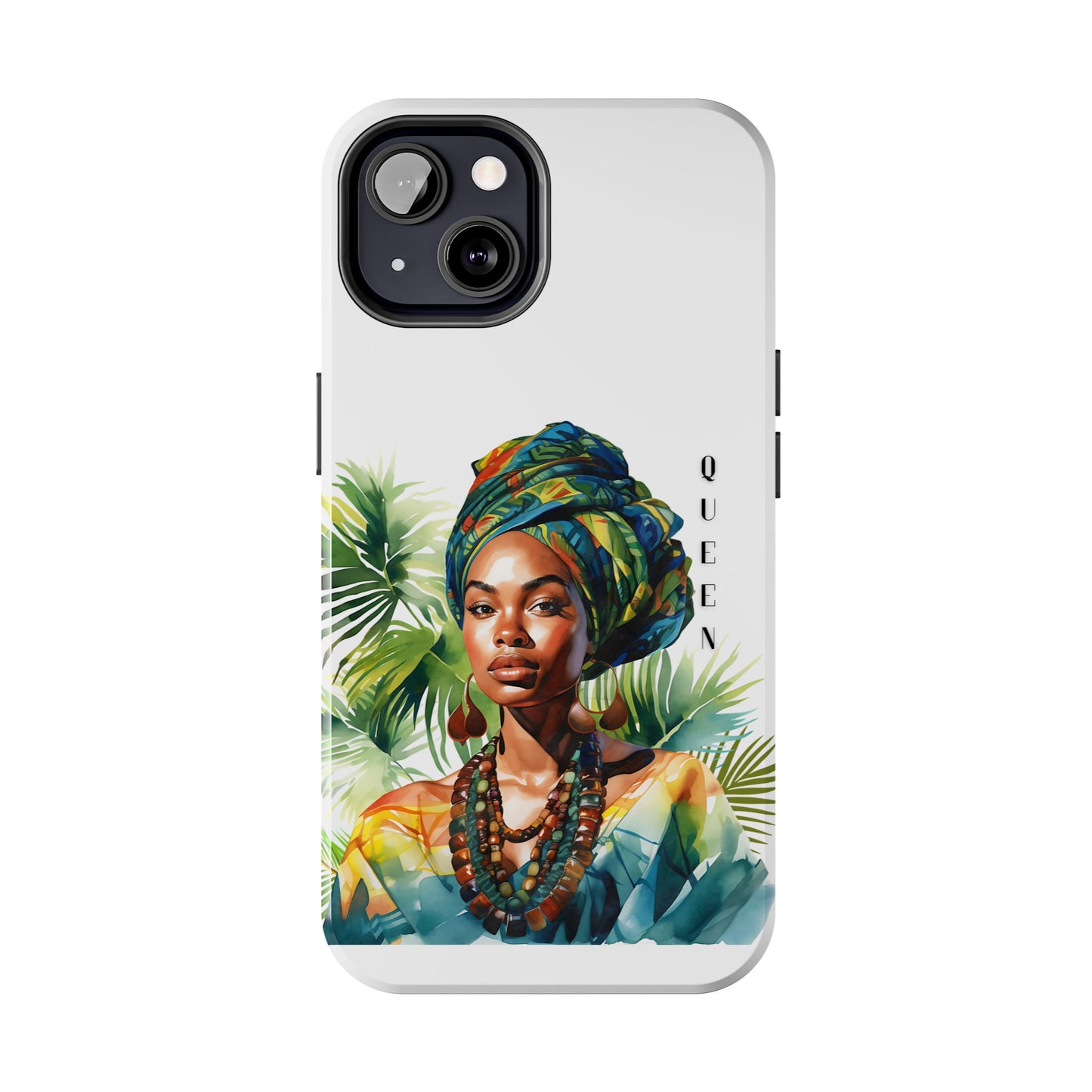 Black Queen Phone Case - Tough, Stylish, Protective Cover for Women, Tropical Vibe, Perfect Gift for Birthdays, Mother's Day, and Celebrations