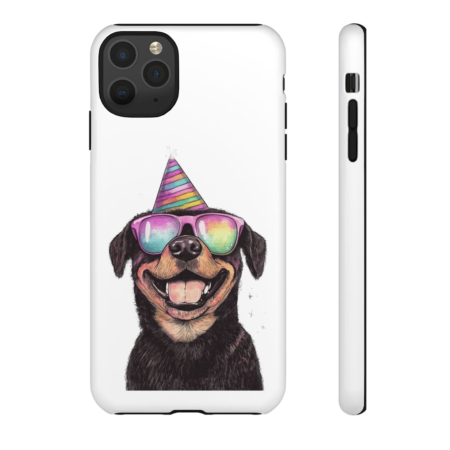 Funny Dog Phone Case, Pet Lover Gift, Rottweiler Case, Birthday Gift, Cute Dog Accessory