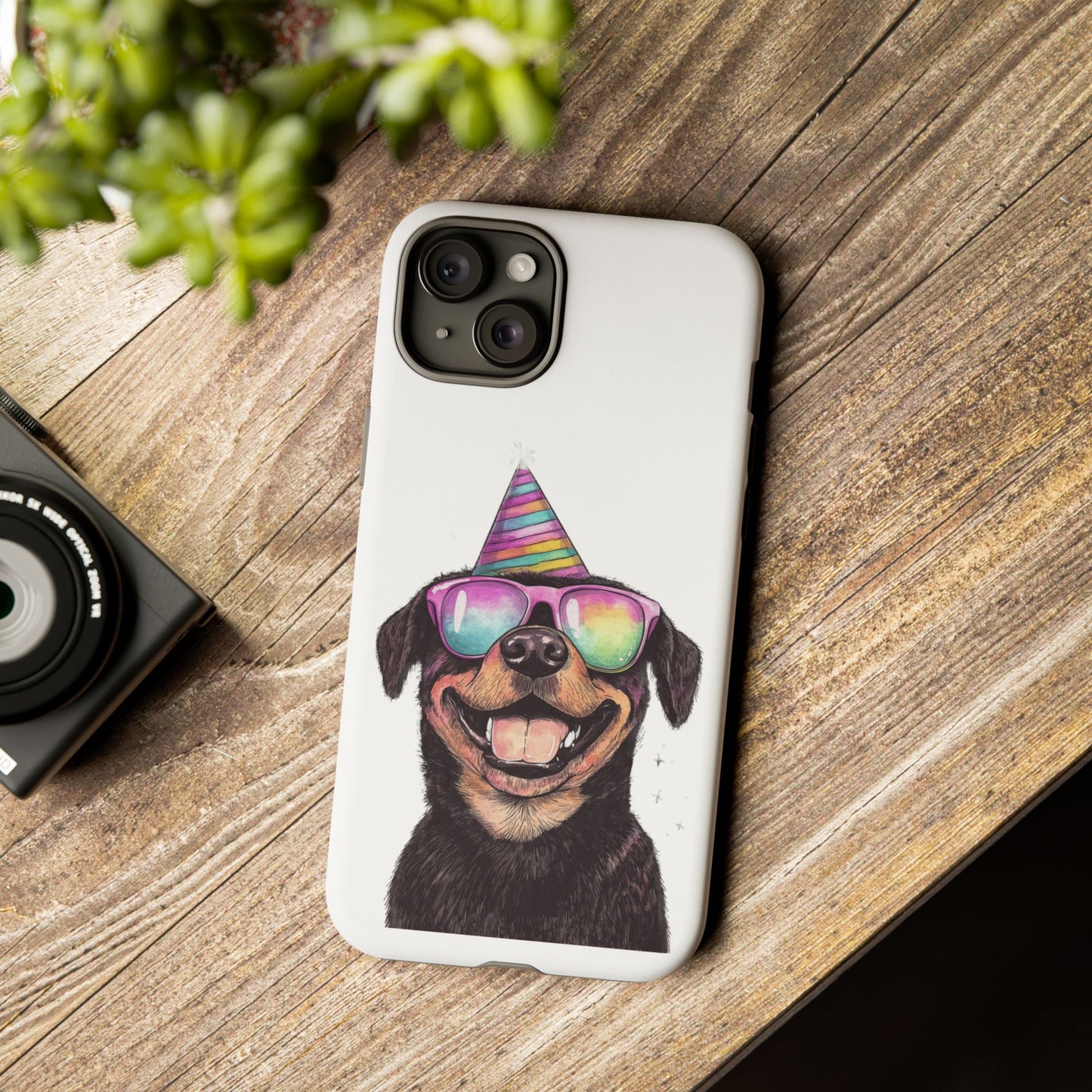 Funny Dog Phone Case, Pet Lover Gift, Rottweiler Case, Birthday Gift, Cute Dog Accessory