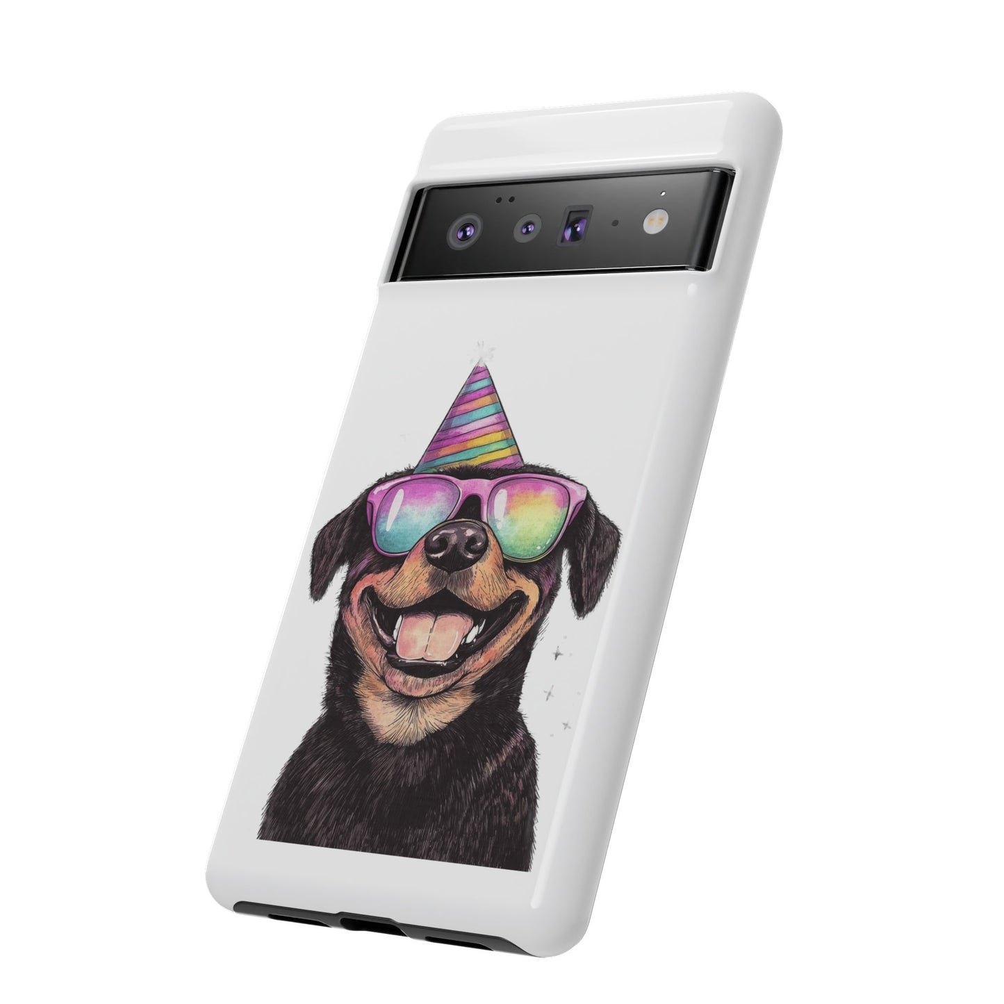 Funny Dog Phone Case, Pet Lover Gift, Rottweiler Case, Birthday Gift, Cute Dog Accessory