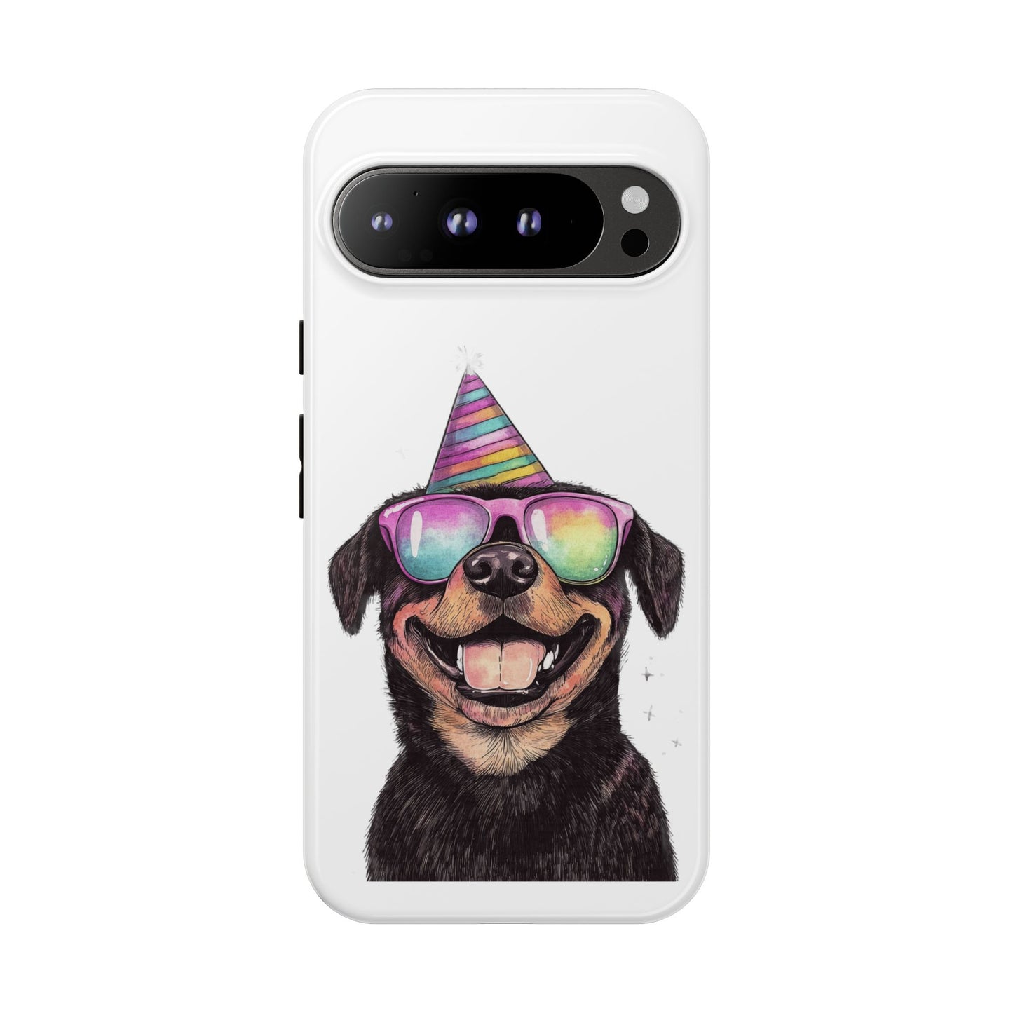 Funny Dog Phone Case, Pet Lover Gift, Rottweiler Case, Birthday Gift, Cute Dog Accessory