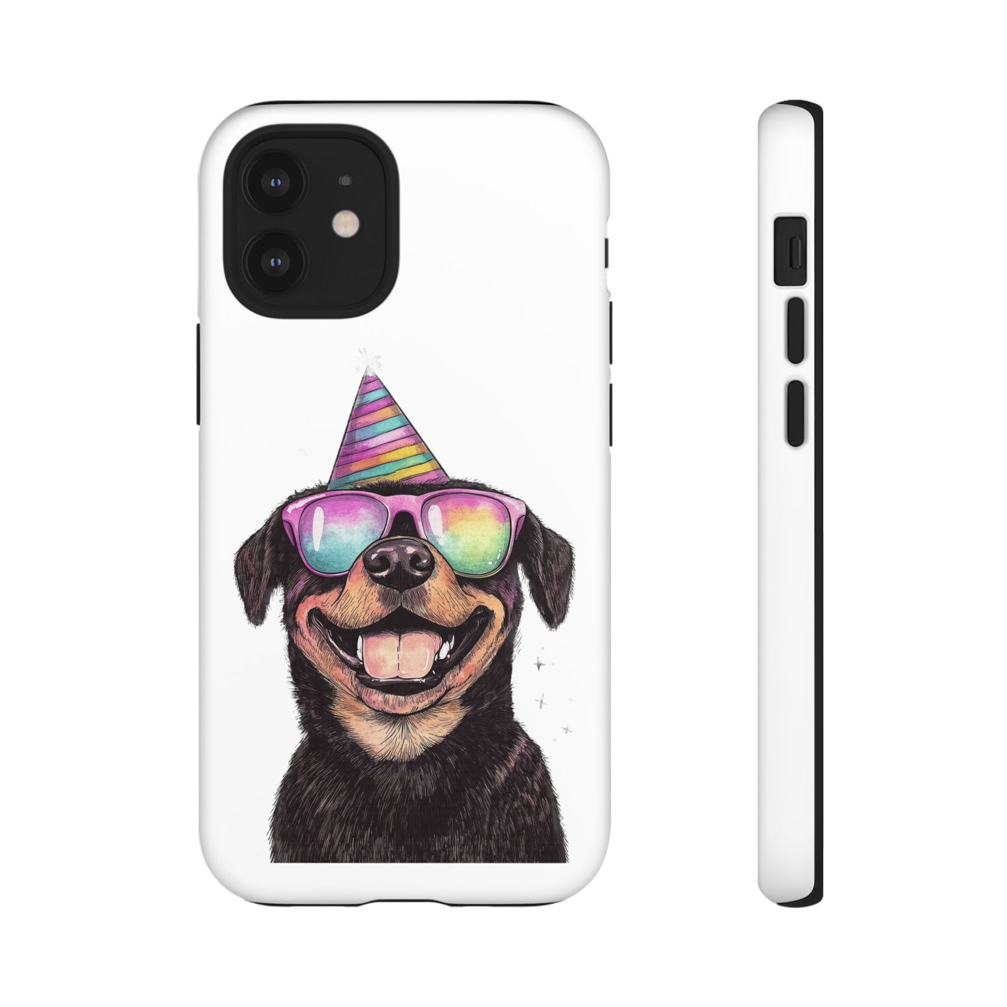 Funny Dog Phone Case, Pet Lover Gift, Rottweiler Case, Birthday Gift, Cute Dog Accessory