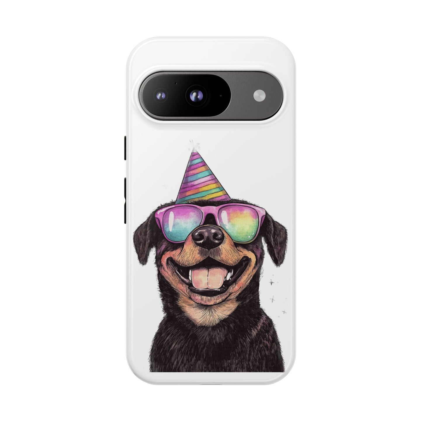 Funny Dog Phone Case, Pet Lover Gift, Rottweiler Case, Birthday Gift, Cute Dog Accessory