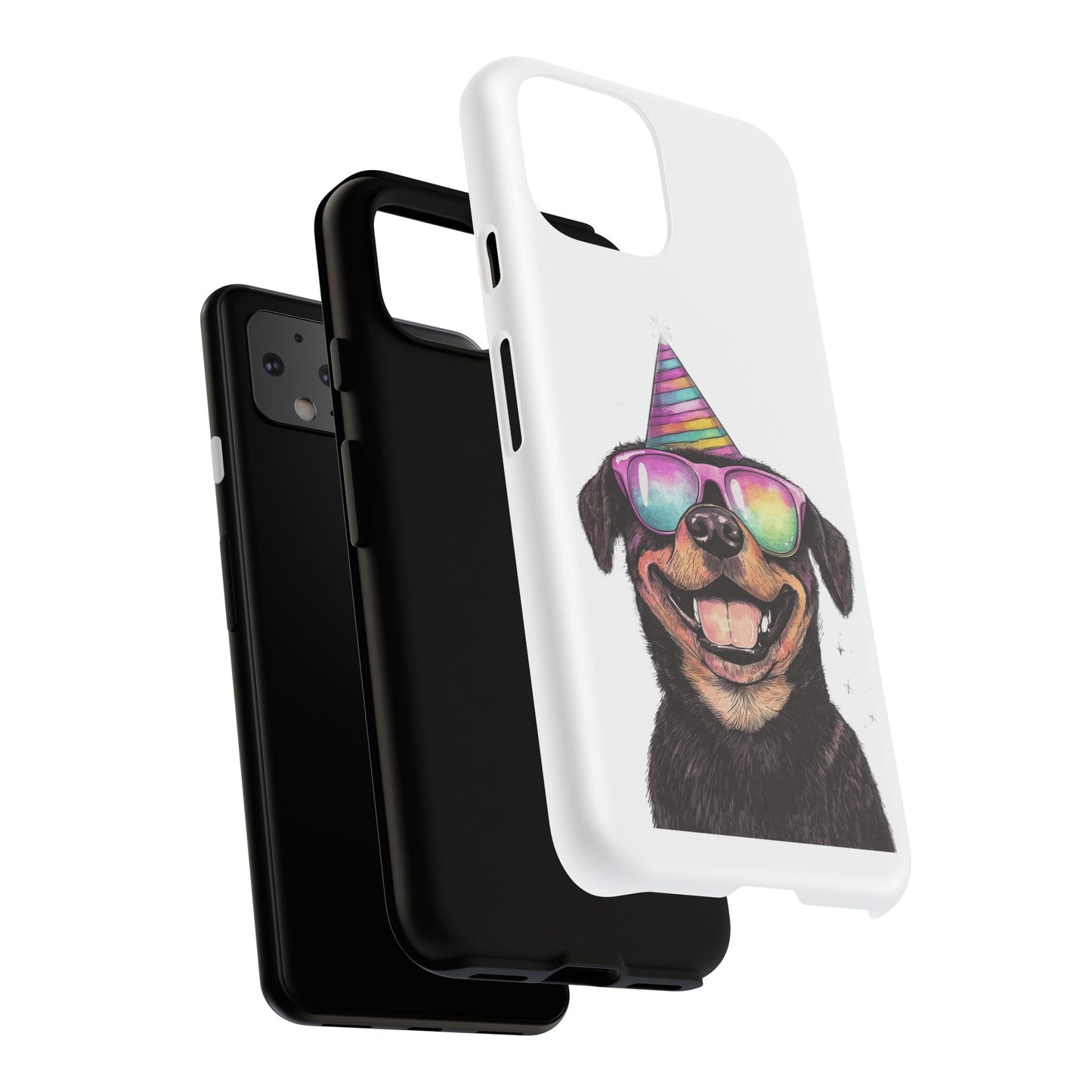 Funny Dog Phone Case, Pet Lover Gift, Rottweiler Case, Birthday Gift, Cute Dog Accessory
