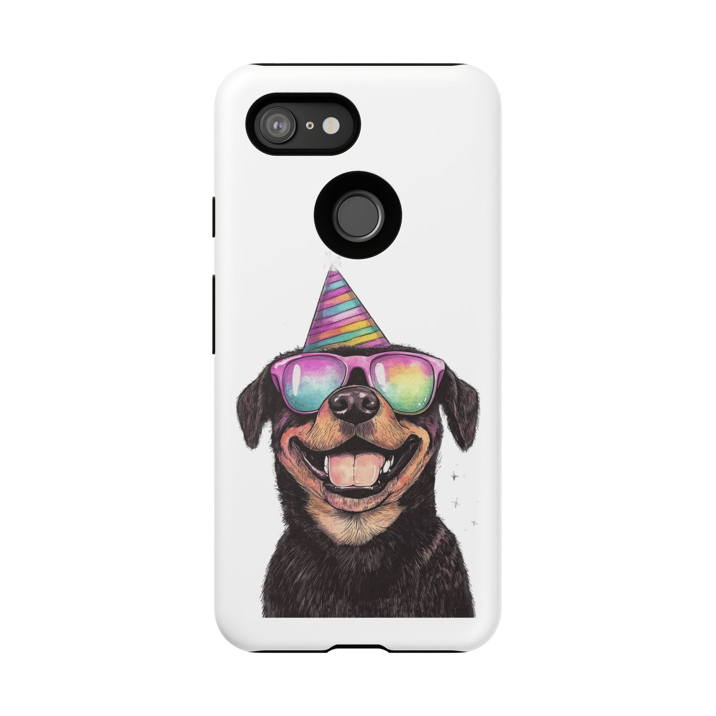 Funny Dog Phone Case, Pet Lover Gift, Rottweiler Case, Birthday Gift, Cute Dog Accessory