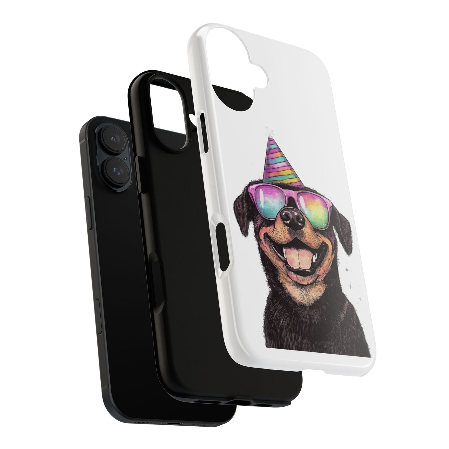 Funny Dog Phone Case, Pet Lover Gift, Rottweiler Case, Birthday Gift, Cute Dog Accessory