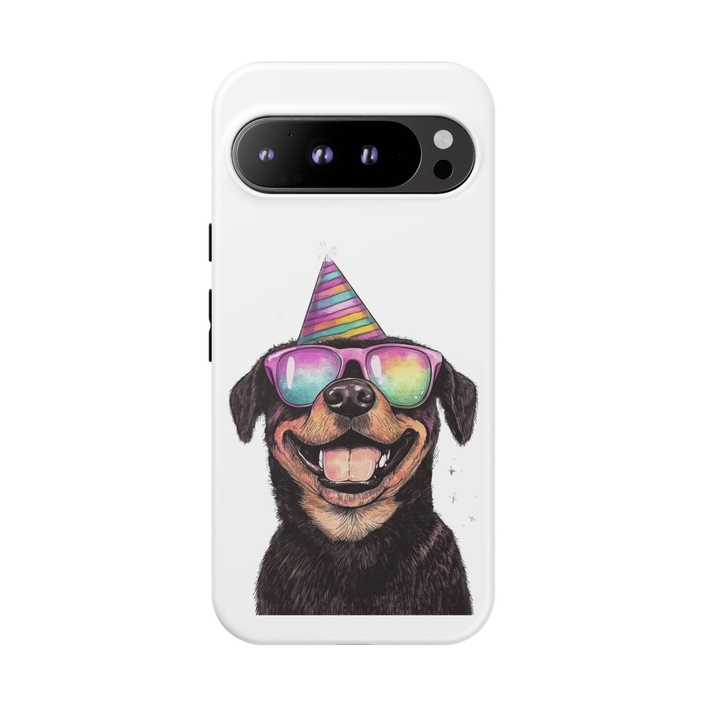 Funny Dog Phone Case, Pet Lover Gift, Rottweiler Case, Birthday Gift, Cute Dog Accessory