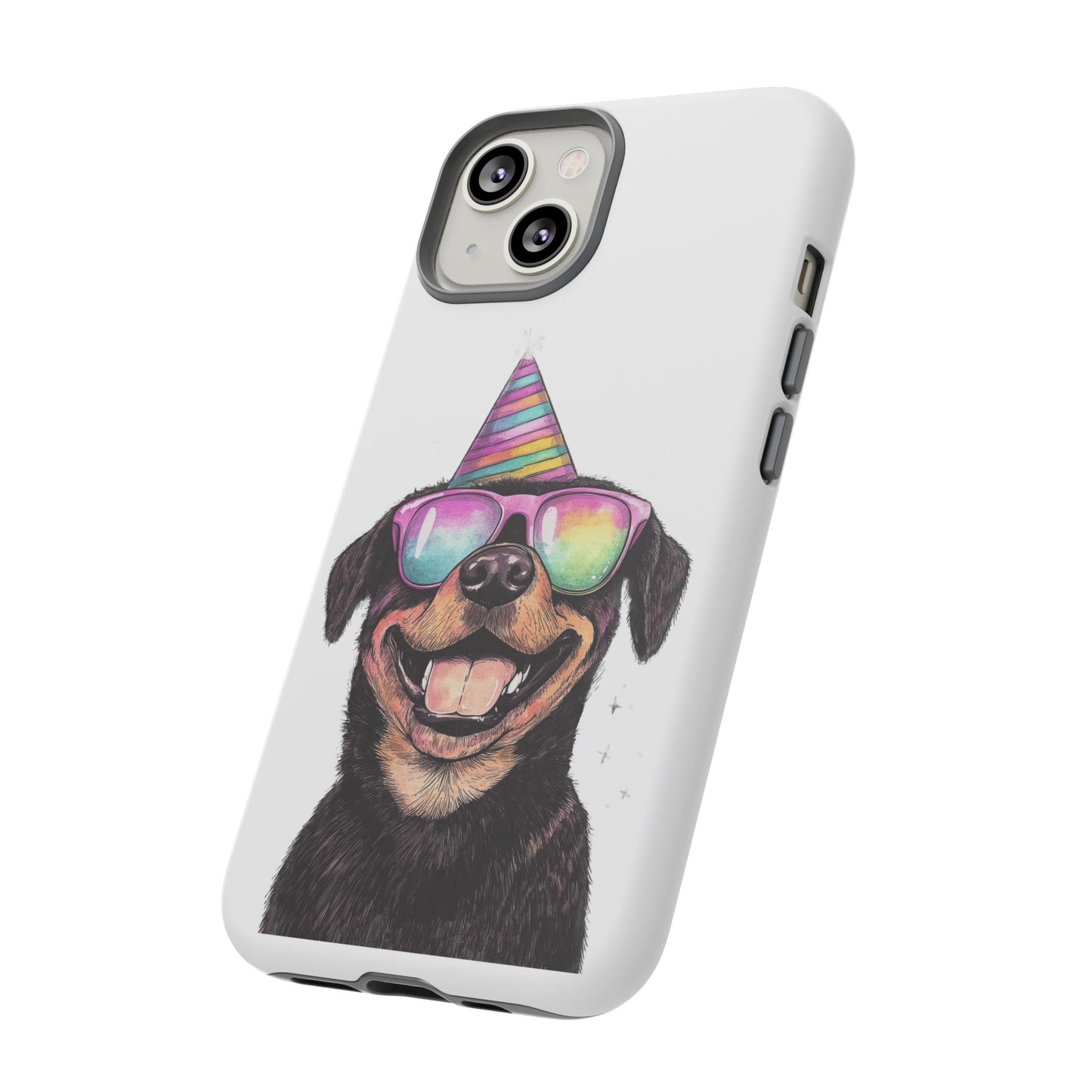 Funny Dog Phone Case, Pet Lover Gift, Rottweiler Case, Birthday Gift, Cute Dog Accessory
