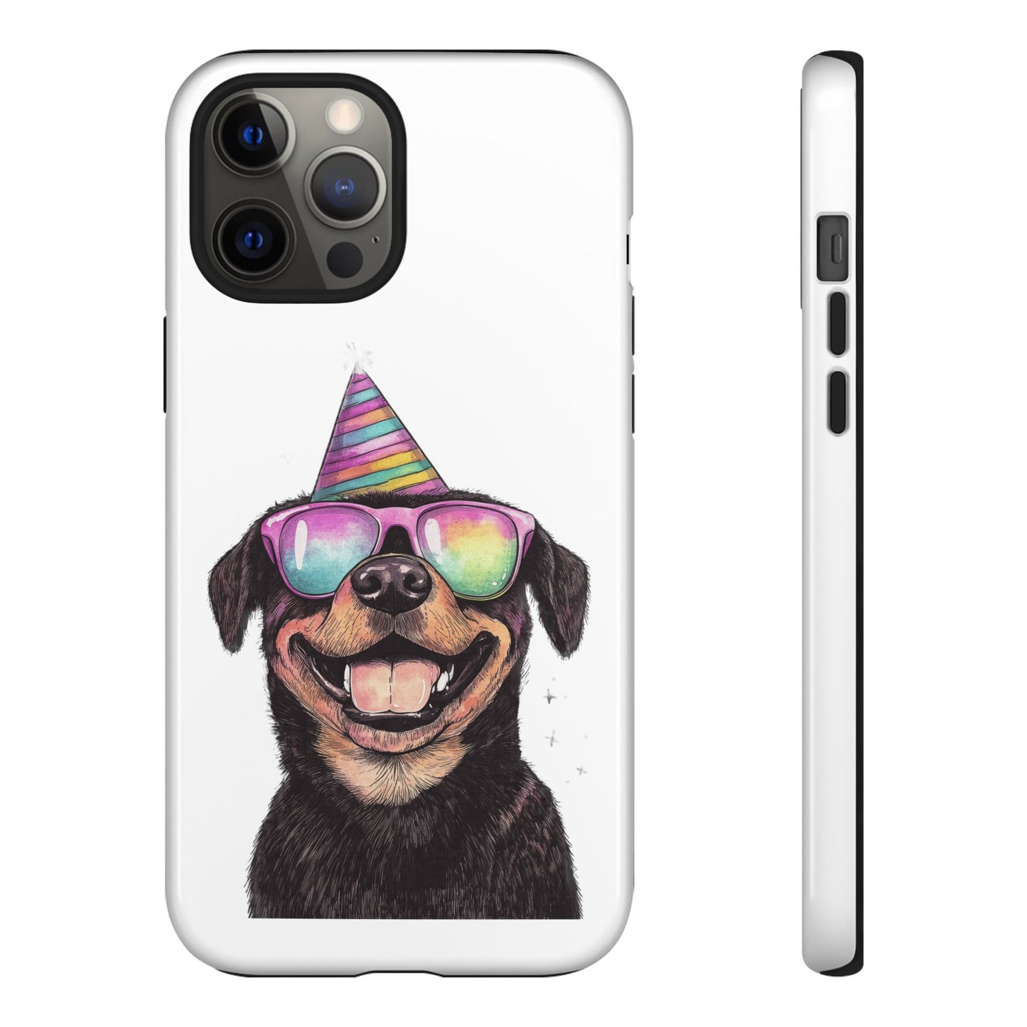 Funny Dog Phone Case, Pet Lover Gift, Rottweiler Case, Birthday Gift, Cute Dog Accessory