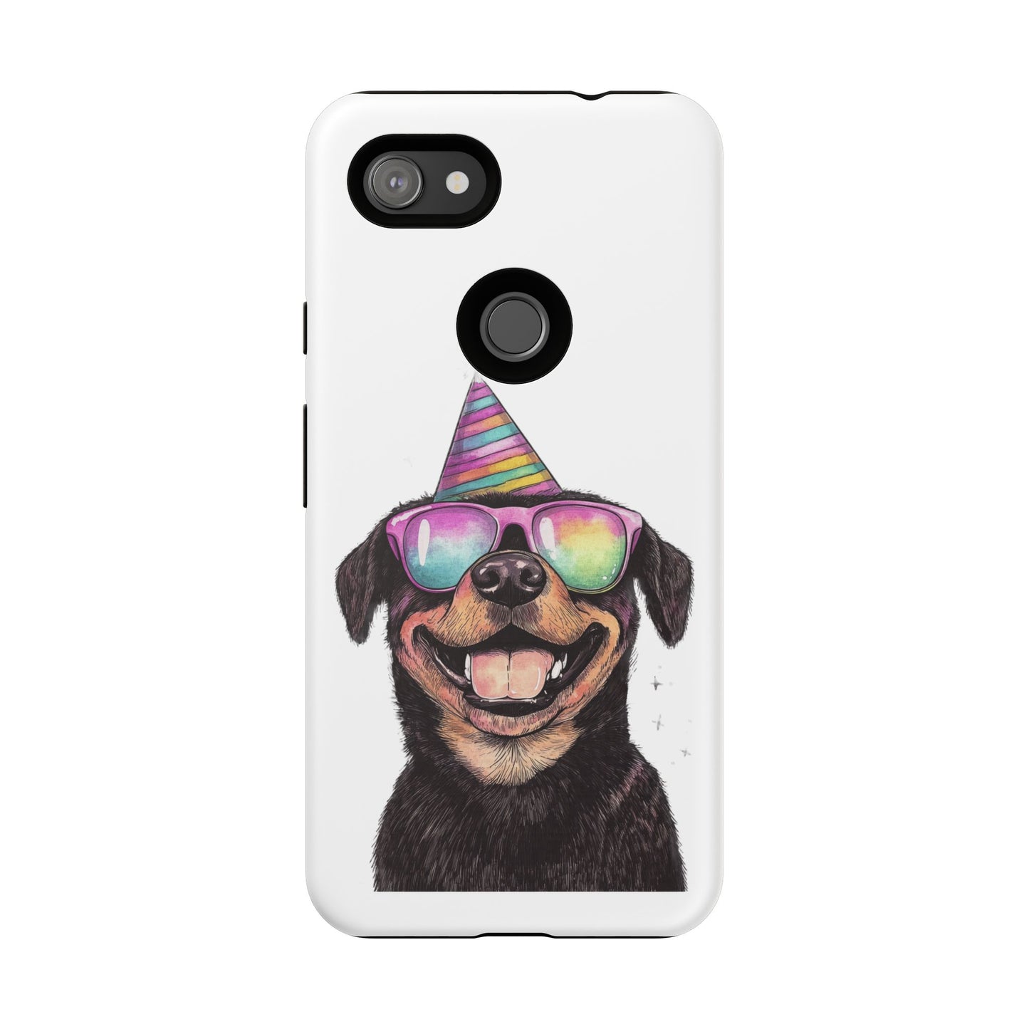 Funny Dog Phone Case, Pet Lover Gift, Rottweiler Case, Birthday Gift, Cute Dog Accessory