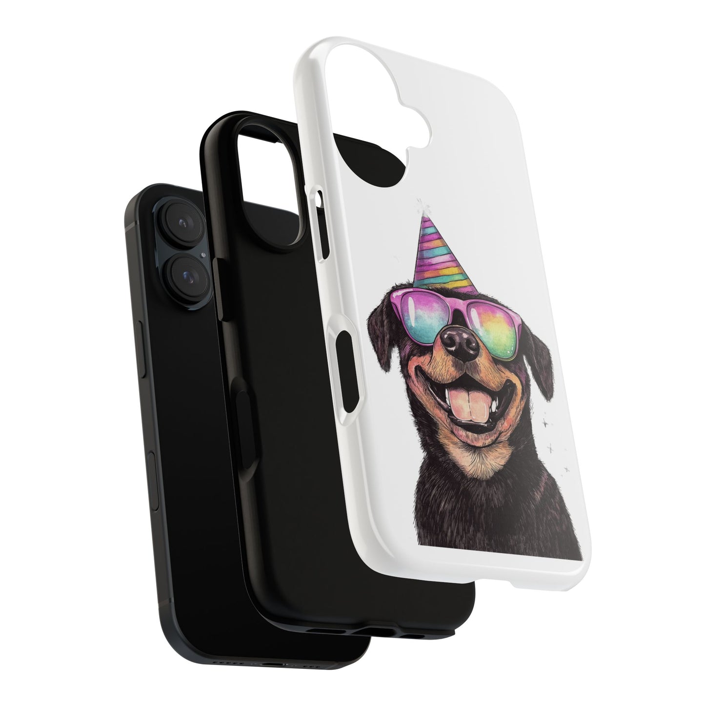 Funny Dog Phone Case, Pet Lover Gift, Rottweiler Case, Birthday Gift, Cute Dog Accessory