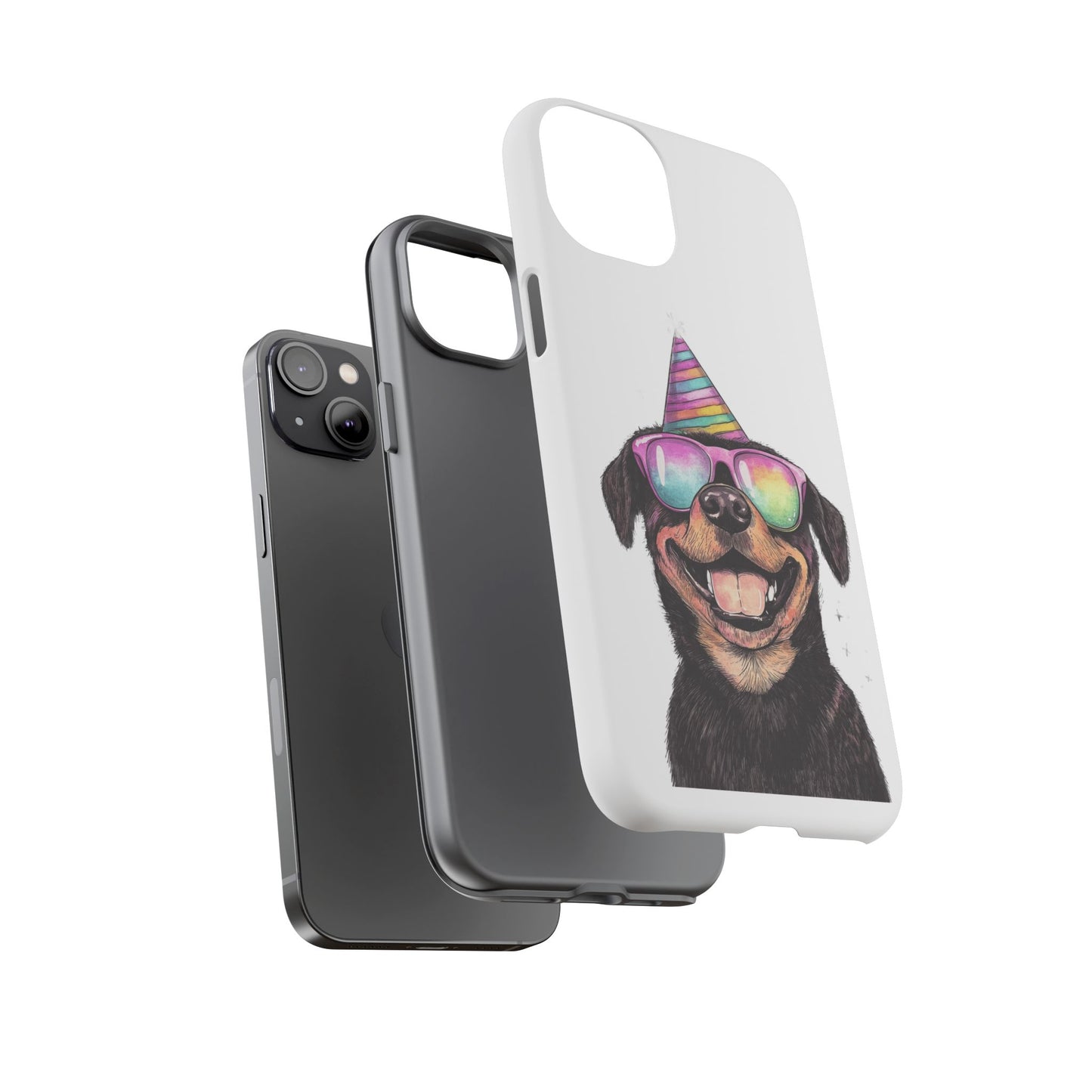 Funny Dog Phone Case, Pet Lover Gift, Rottweiler Case, Birthday Gift, Cute Dog Accessory