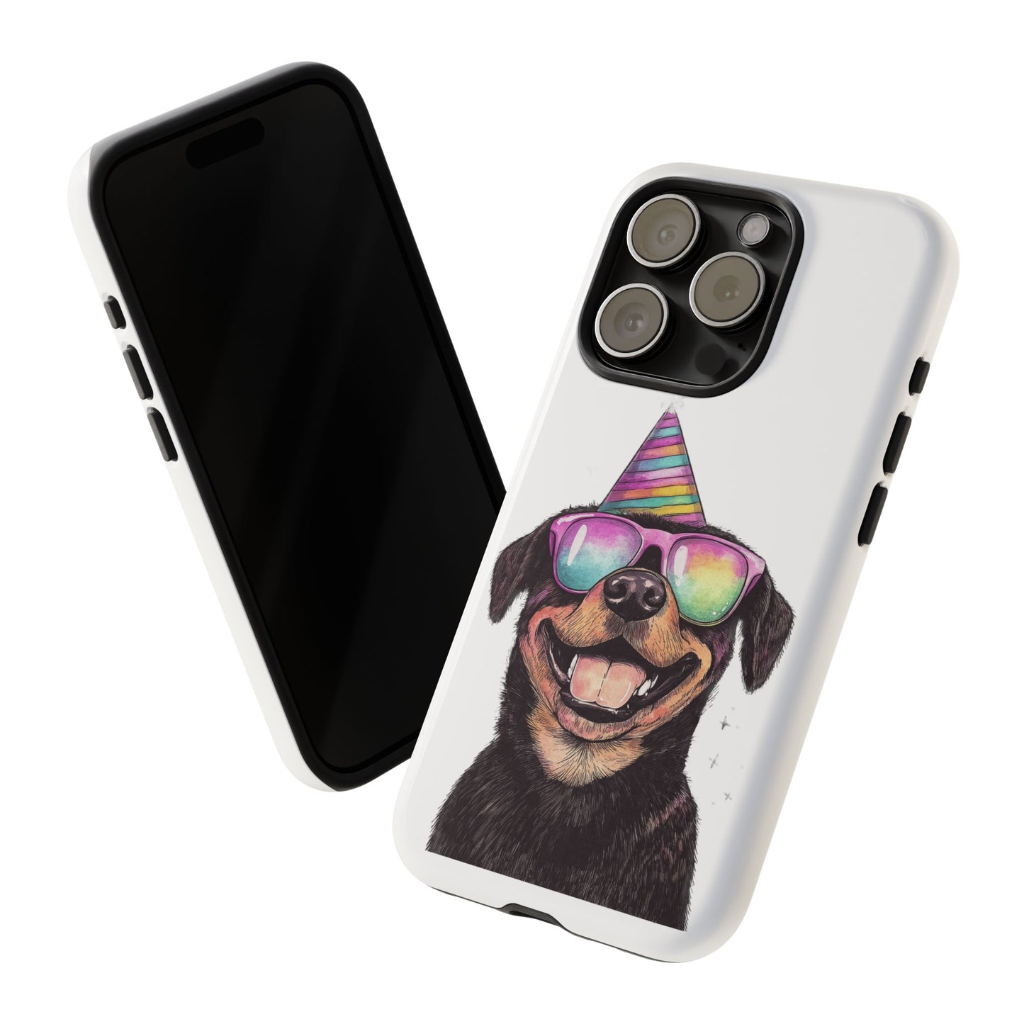 Funny Dog Phone Case, Pet Lover Gift, Rottweiler Case, Birthday Gift, Cute Dog Accessory