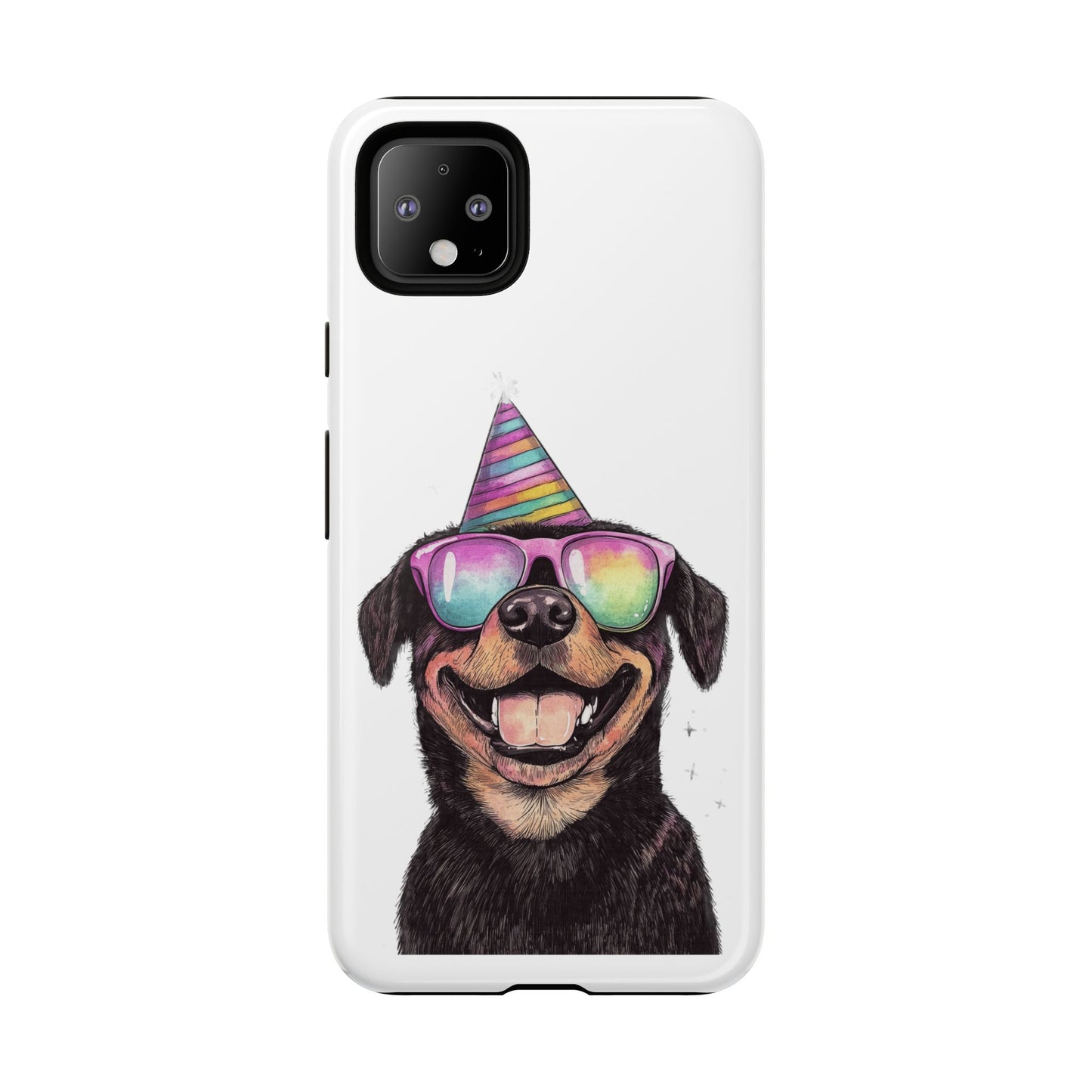 Funny Dog Phone Case, Pet Lover Gift, Rottweiler Case, Birthday Gift, Cute Dog Accessory