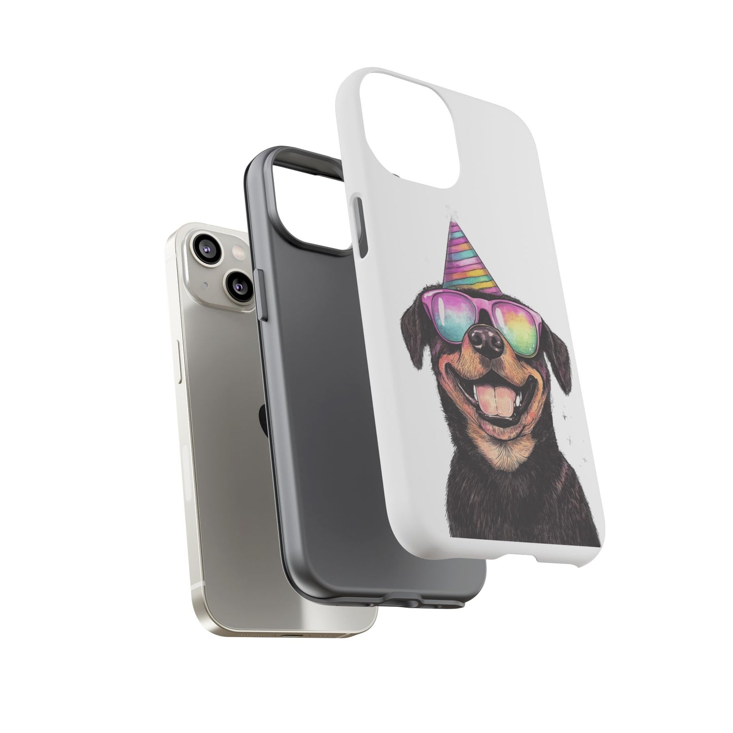 Funny Dog Phone Case, Pet Lover Gift, Rottweiler Case, Birthday Gift, Cute Dog Accessory