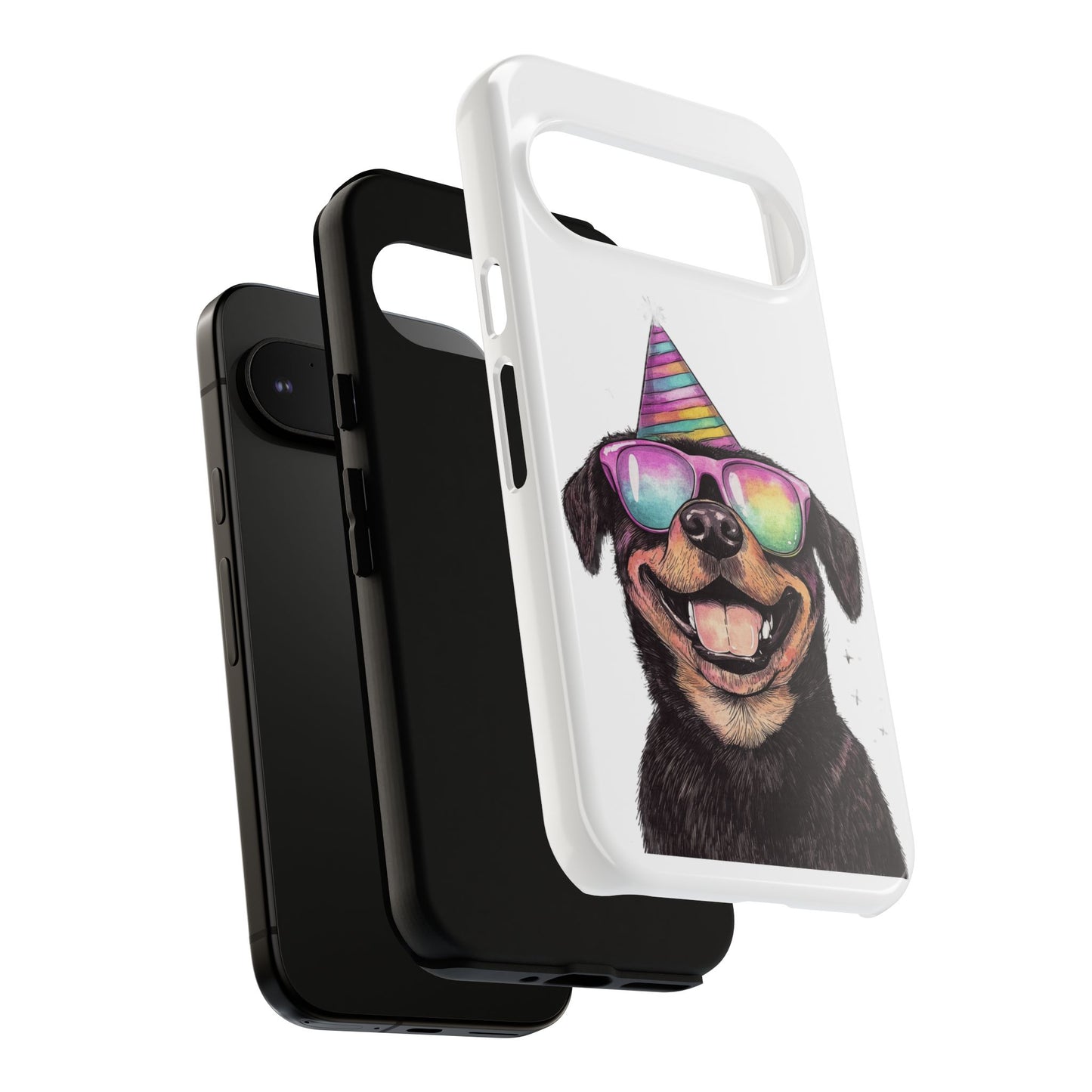 Funny Dog Phone Case, Pet Lover Gift, Rottweiler Case, Birthday Gift, Cute Dog Accessory