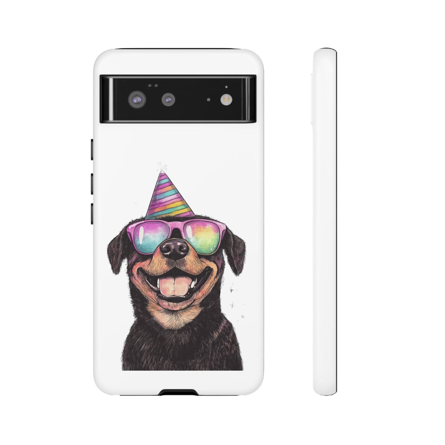Funny Dog Phone Case, Pet Lover Gift, Rottweiler Case, Birthday Gift, Cute Dog Accessory