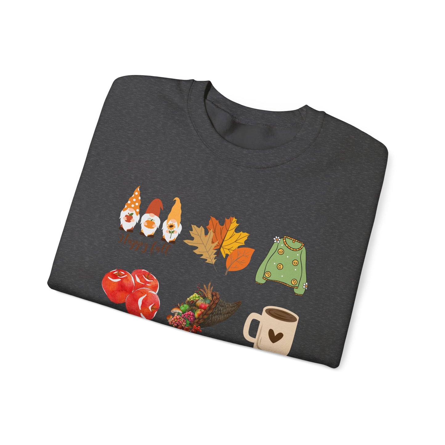 Fall Vibes Crewneck Sweatshirt - Cozy Autumn Unisex Blend for Cool Days and Thanksgiving, Give a gift or keep for yourself, printed in Canada