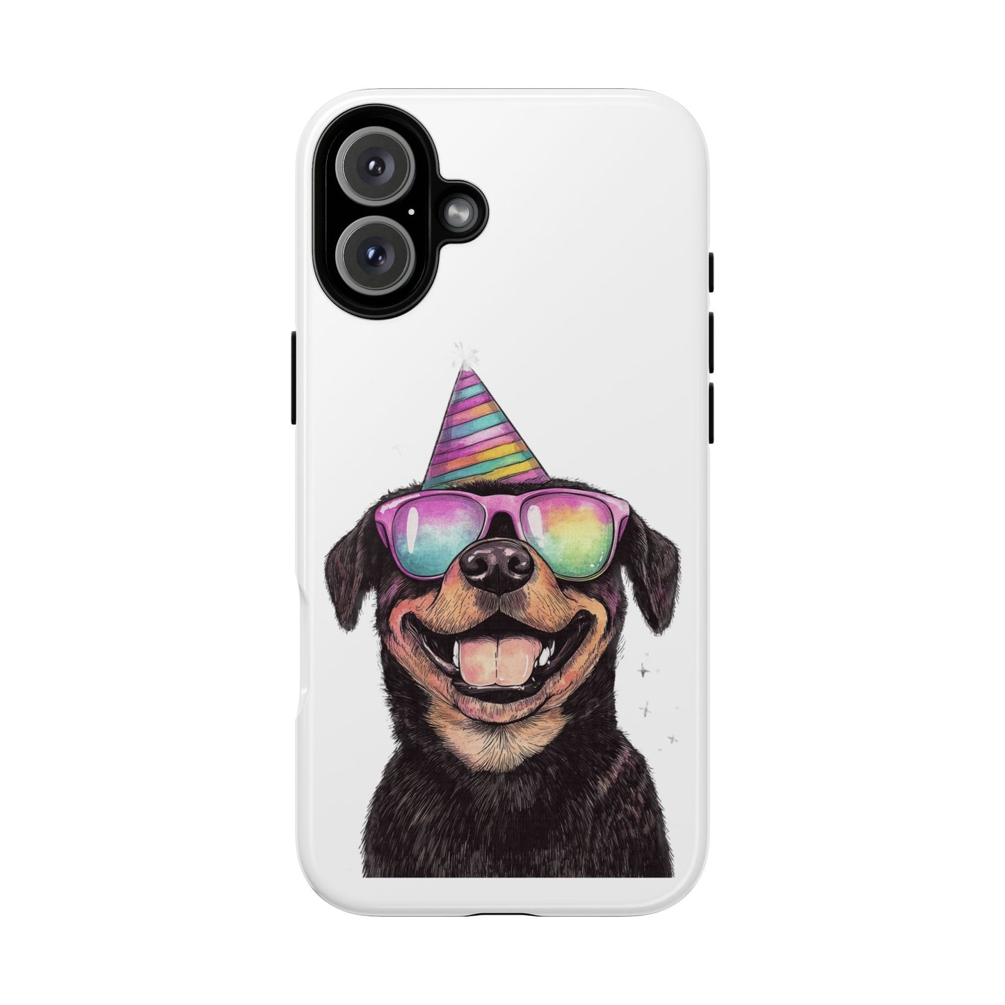 Funny Dog Phone Case, Pet Lover Gift, Rottweiler Case, Birthday Gift, Cute Dog Accessory
