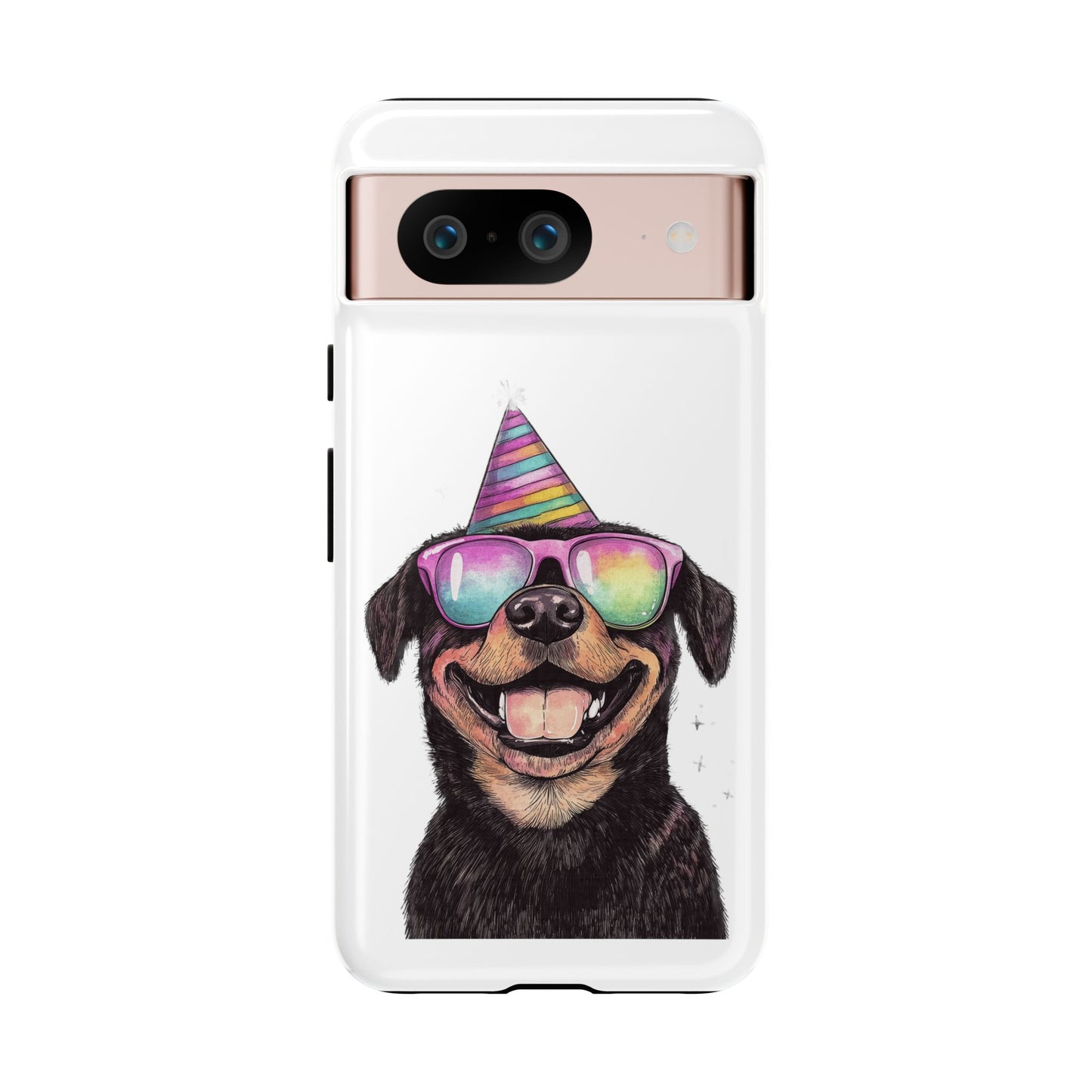 Funny Dog Phone Case, Pet Lover Gift, Rottweiler Case, Birthday Gift, Cute Dog Accessory