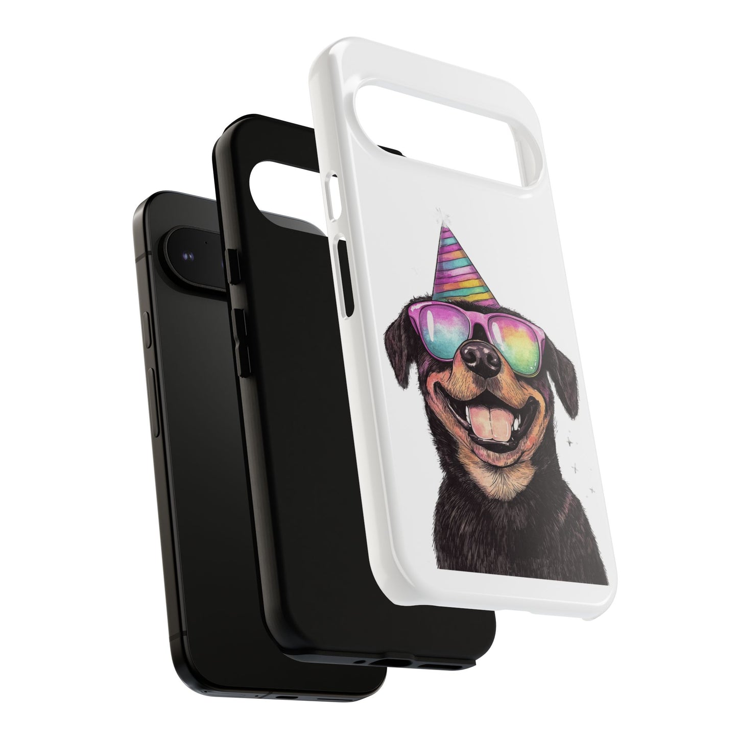 Funny Dog Phone Case, Pet Lover Gift, Rottweiler Case, Birthday Gift, Cute Dog Accessory