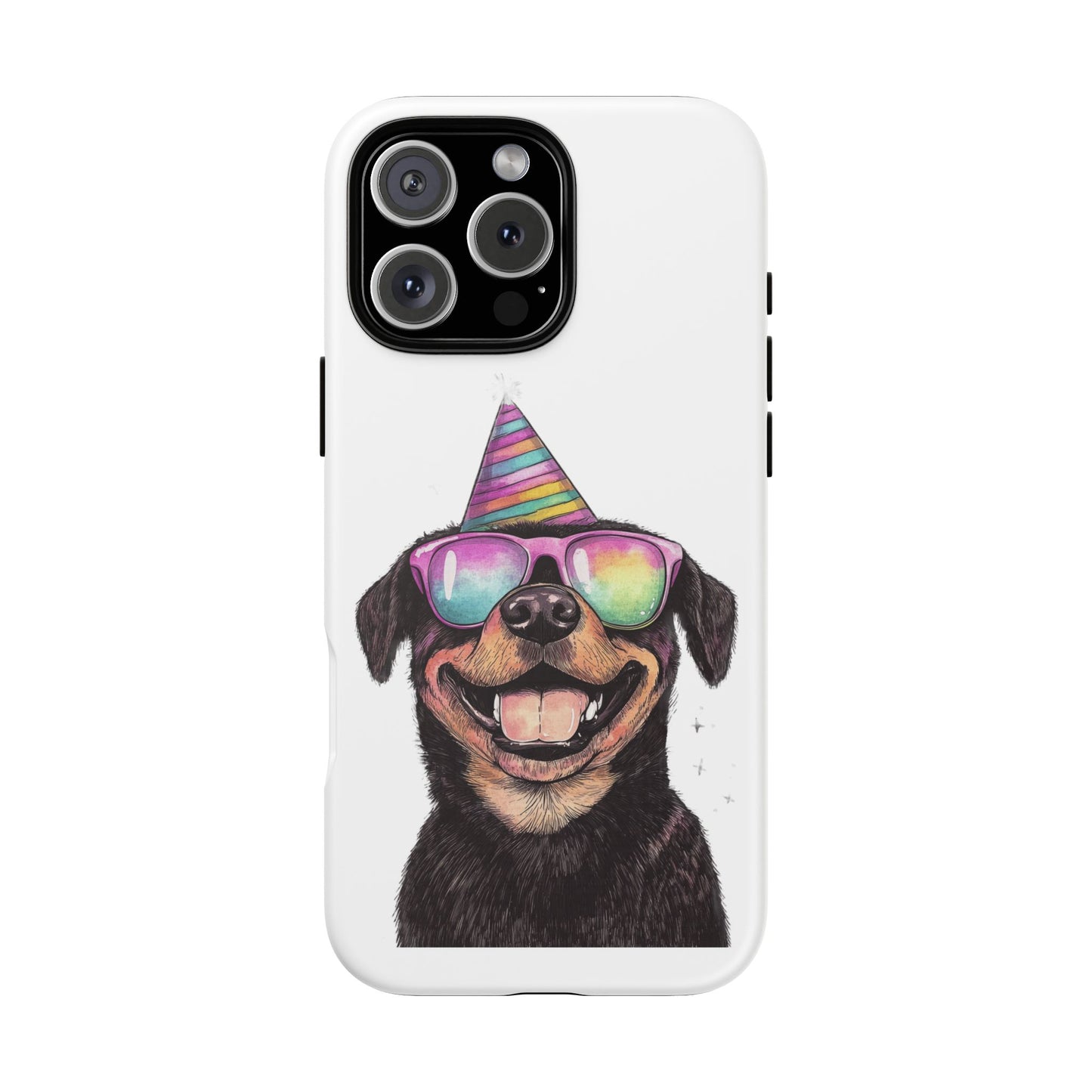 Funny Dog Phone Case, Pet Lover Gift, Rottweiler Case, Birthday Gift, Cute Dog Accessory