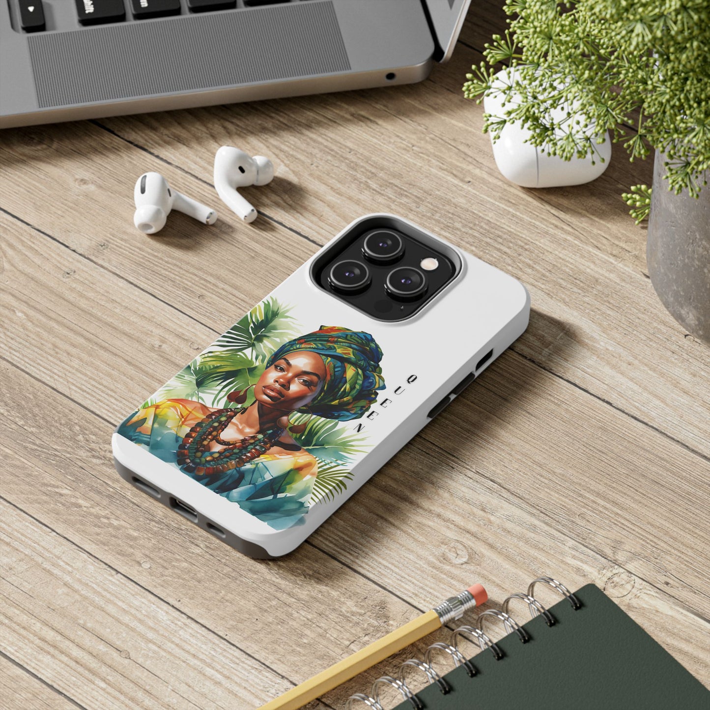 Black Queen Phone Case - Tough, Stylish, Protective Cover for Women, Tropical Vibe, Perfect Gift for Birthdays, Mother's Day, and Celebrations