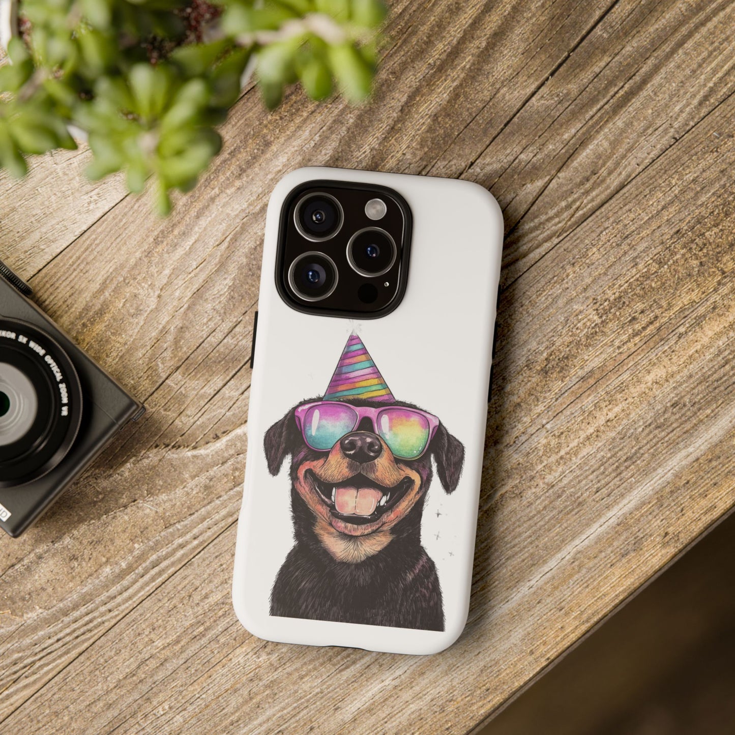 Funny Dog Phone Case, Pet Lover Gift, Rottweiler Case, Birthday Gift, Cute Dog Accessory