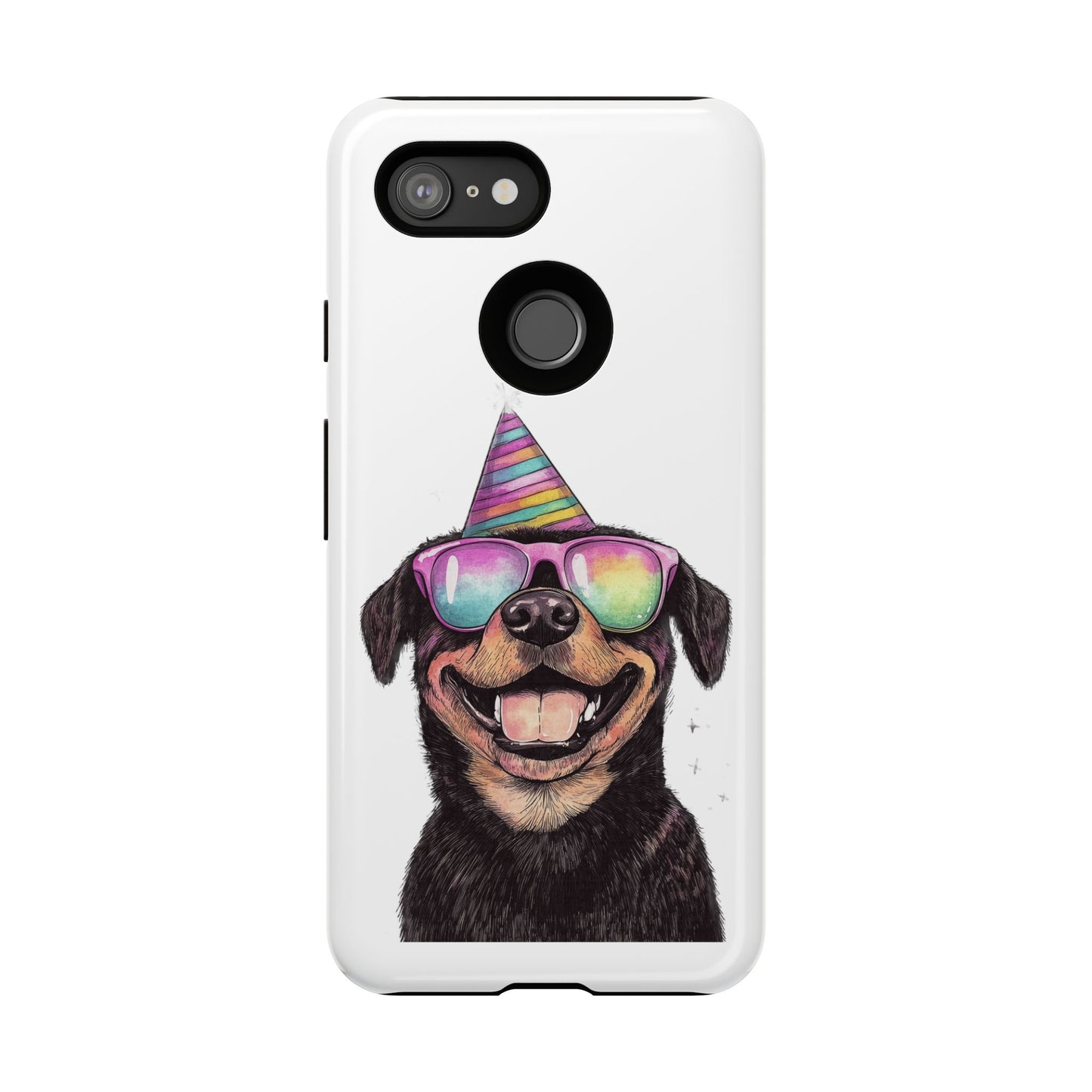 Funny Dog Phone Case, Pet Lover Gift, Rottweiler Case, Birthday Gift, Cute Dog Accessory