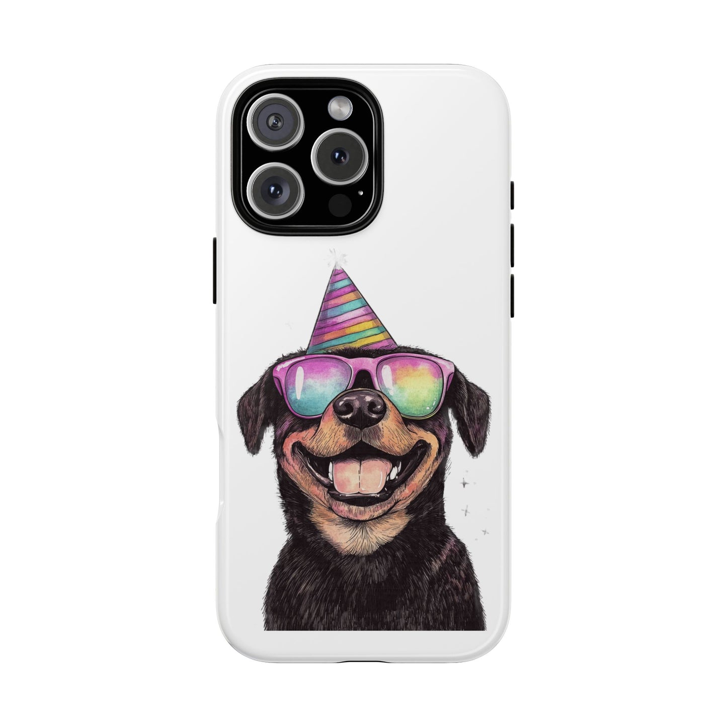 Funny Dog Phone Case, Pet Lover Gift, Rottweiler Case, Birthday Gift, Cute Dog Accessory