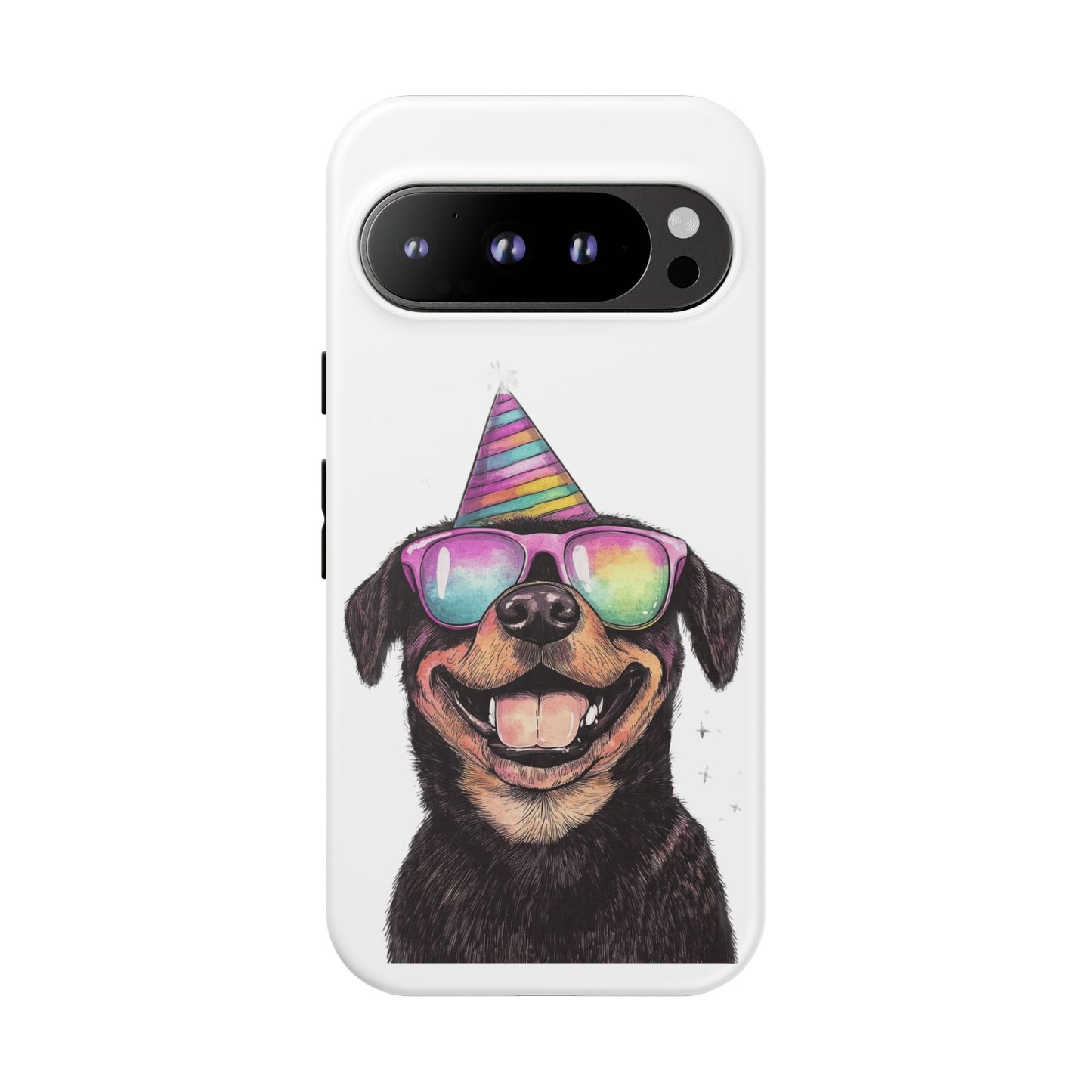 Funny Dog Phone Case, Pet Lover Gift, Rottweiler Case, Birthday Gift, Cute Dog Accessory