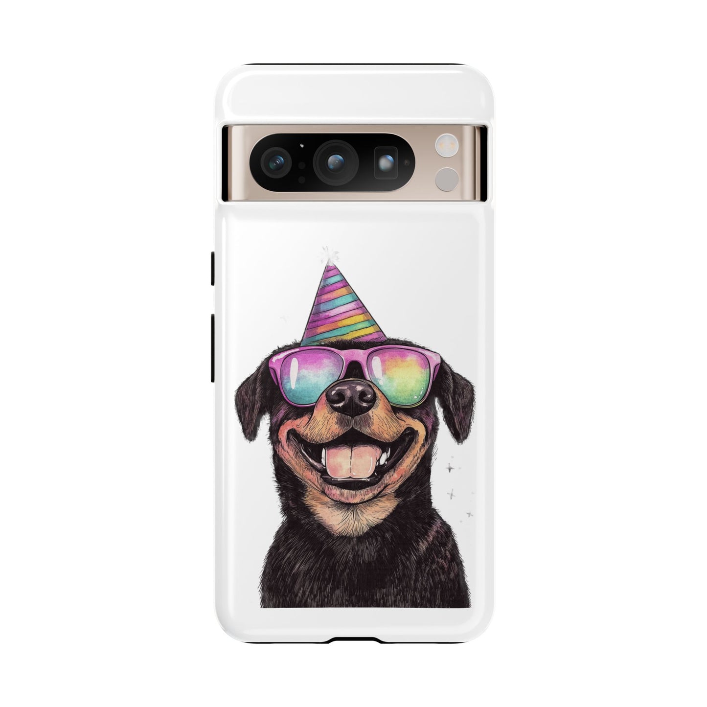 Funny Dog Phone Case, Pet Lover Gift, Rottweiler Case, Birthday Gift, Cute Dog Accessory