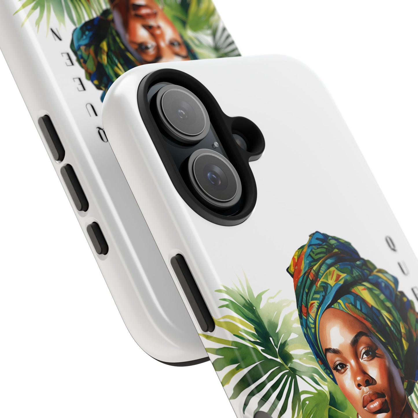 Black Queen Phone Case - Tough, Stylish, Protective Cover for Women, Tropical Vibe, Perfect Gift for Birthdays, Mother's Day, and Celebrations